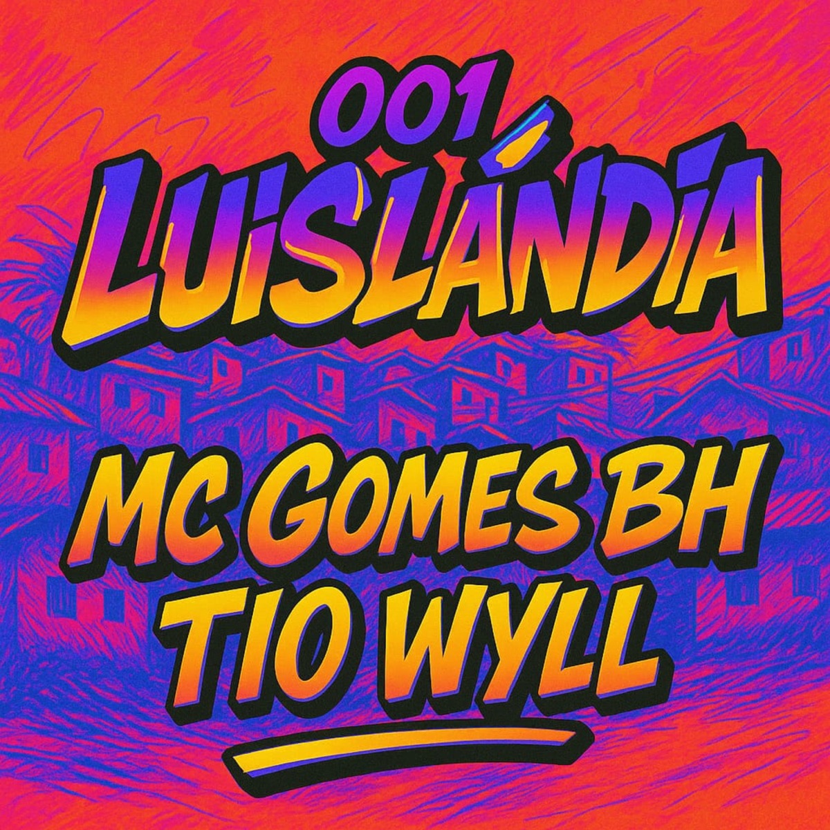 001 LUISLANDIA - Single by Mc Gomes BH & Tio Will album cover