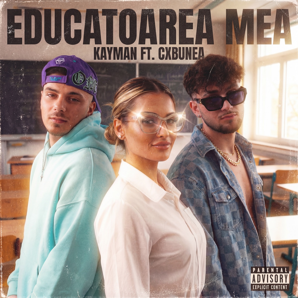Educatoarea Mea (feat. CXBUNEA) - Single by Kayman album cover