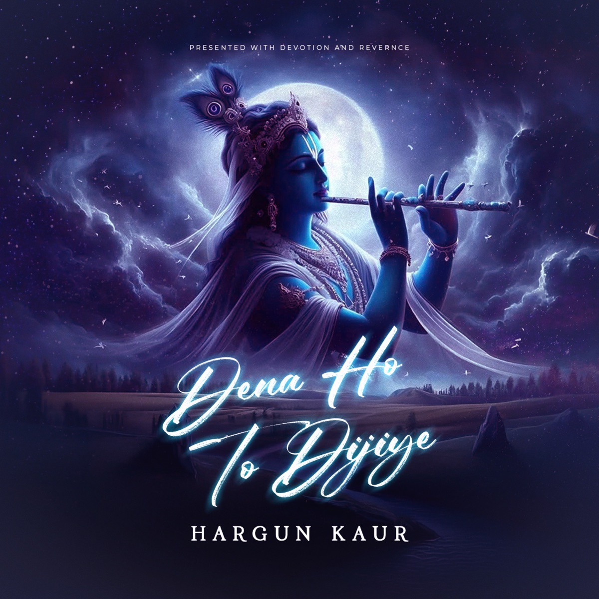 Dena Ho To Dijiye - Single by Hargun Kaur album cover