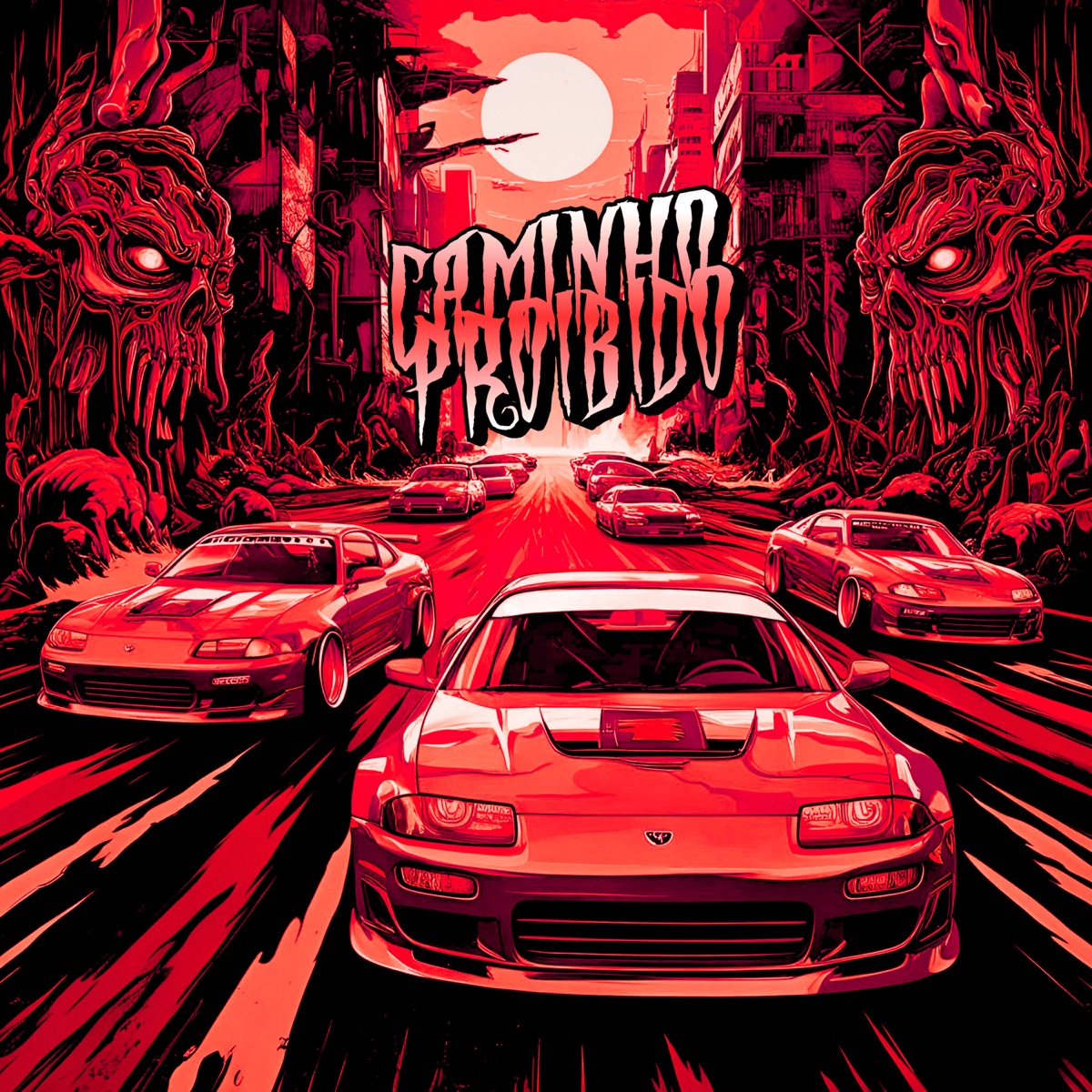 CAMINHO PROIBIDO (feat. DJ MAGRO) - Single by TRATTO PHONK, Mc Davi Cpr & Mc Mm album cover