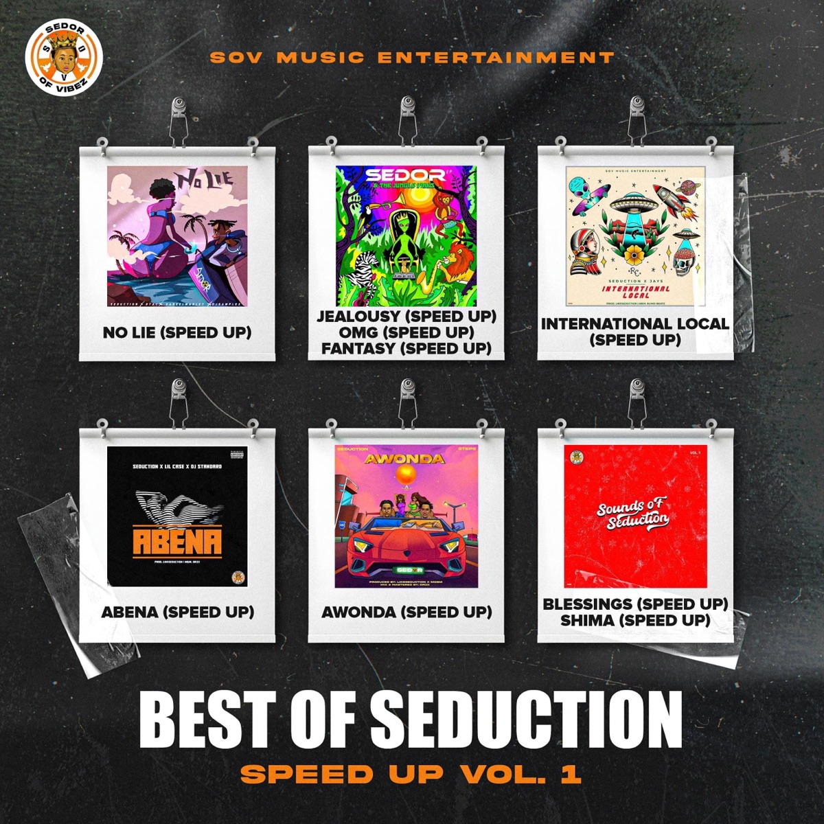 Best of Seduction: Speed up, Vol. 1 by Seduction album cover