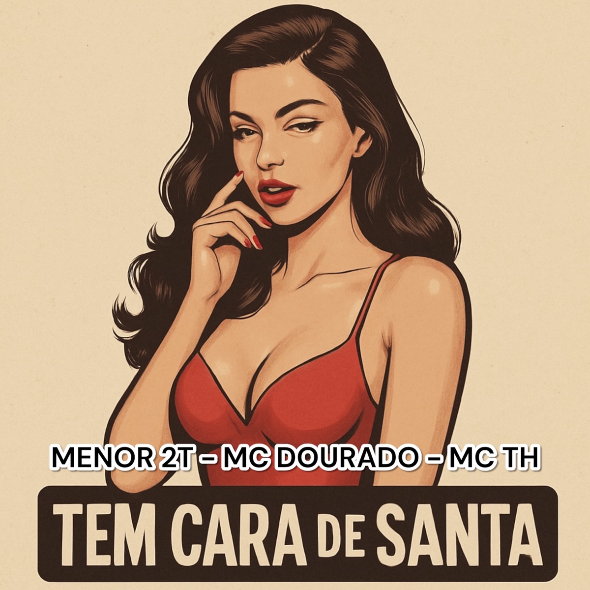 Tem Cara de Santa - Single by MC Dourado, Menor 2t & MC TH album cover