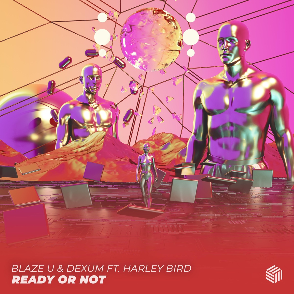 Ready or Not - Single by Blaze U, Dexum & Harley Bird album cover