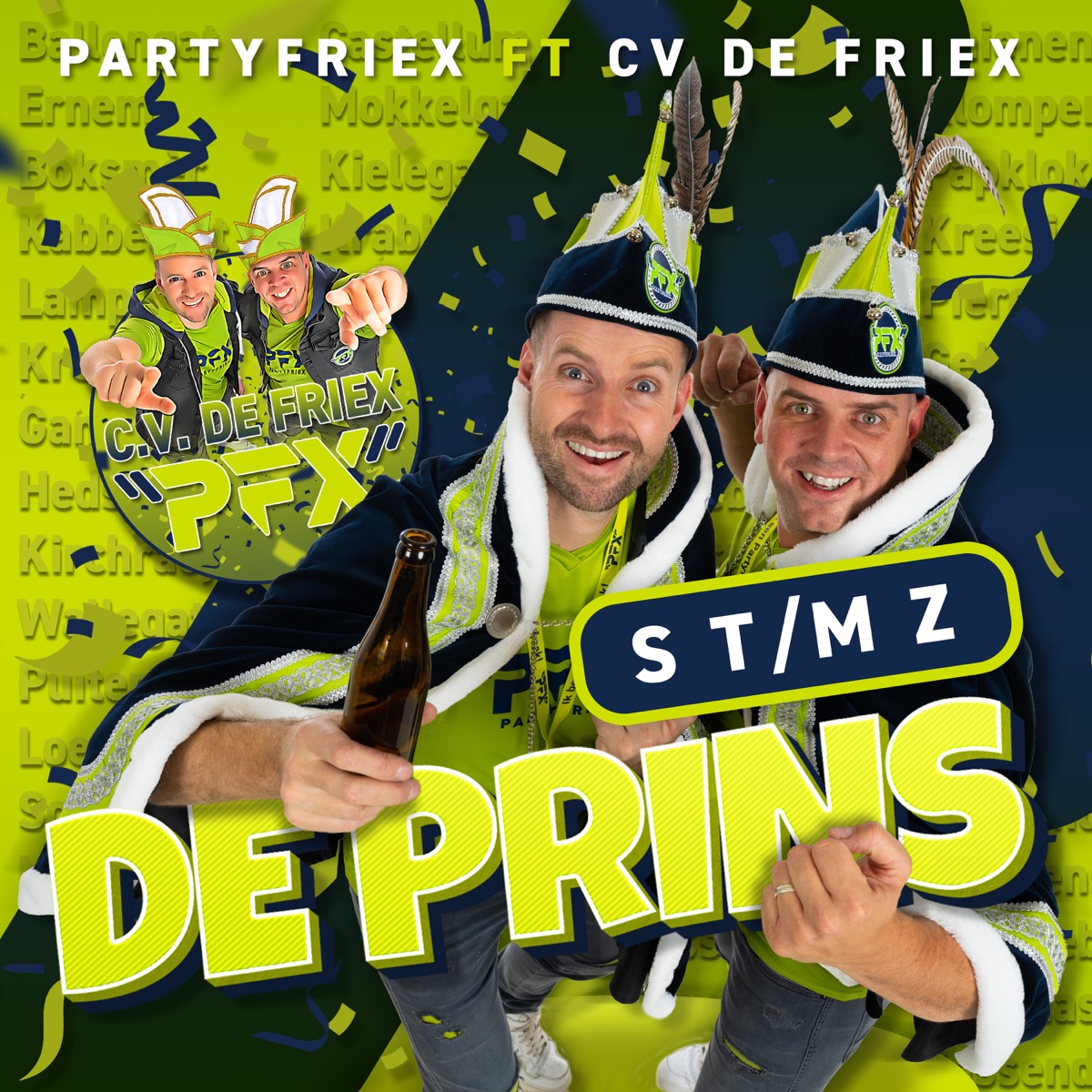 De Prins (S t/m Z) (S-T-U-V-W-X-Y-Z) [feat. CV de FrieX] by PartyFriex album cover