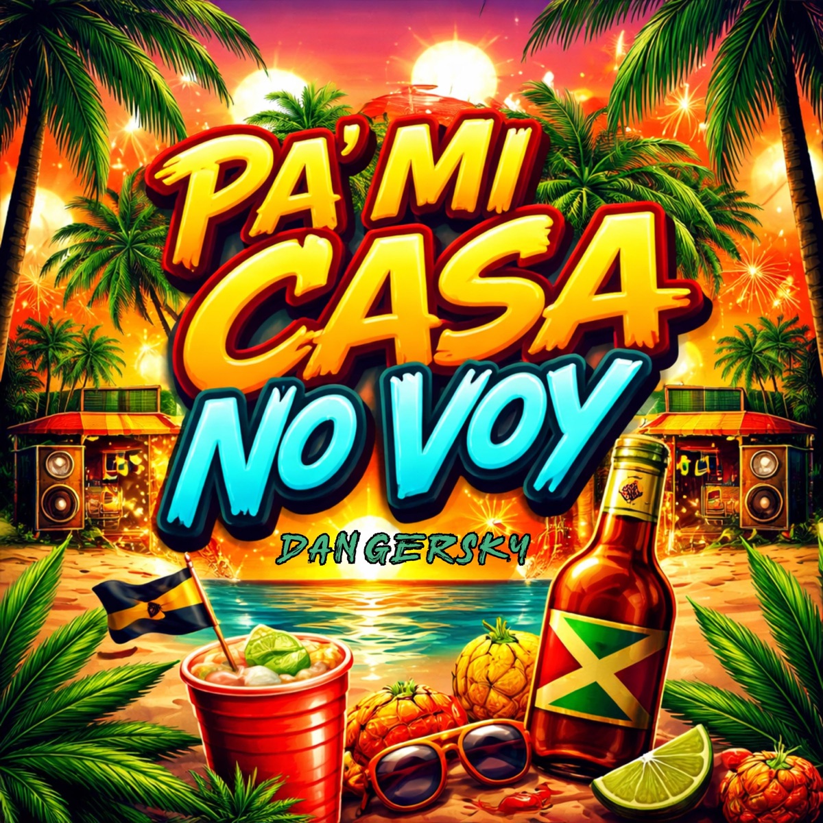 Pa mi casa no voy - Single by Danger Sky & CH The Producer album cover