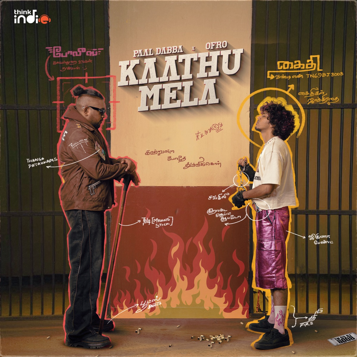 Kaathu Mela (From "Think Indie") - Single by Paal Dabba, ofRO & Deva album cover