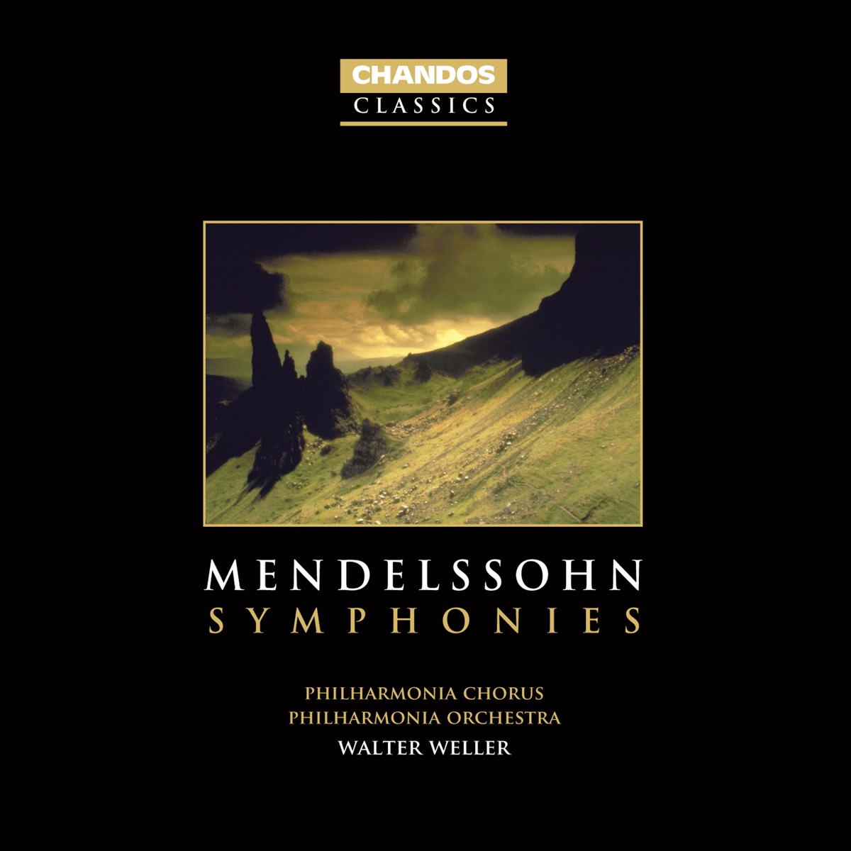 Mendelssohn: Symphonies by Walter Weller, Philharmonia Orchestra, Cynthia Haymon, Alison Hagley, Peter Straka, Leslie Pearson & Philharmonia Chorus album cover
