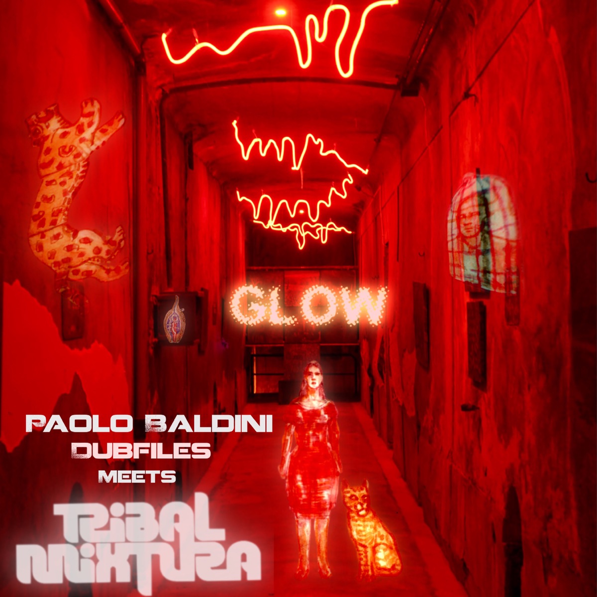 Glow Your Mind - Single by TribalMixtura & Paolo Baldini DubFiles album cover