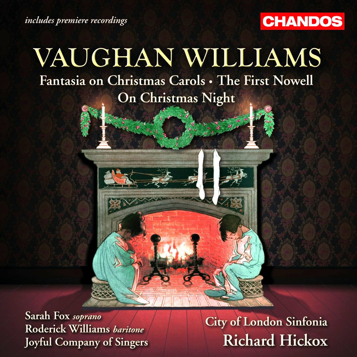 Vaughan Williams: Christmas Music by Richard Hickox, City of London Sinfonia & Joyful Company of Singers album cover