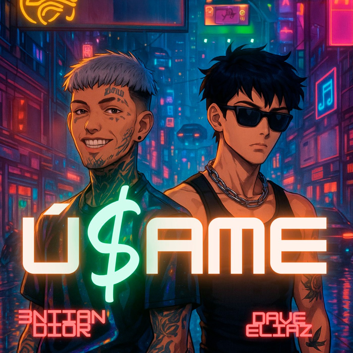 Ú$AME - Single by Dave Elíaz & 3ntian Dior album cover