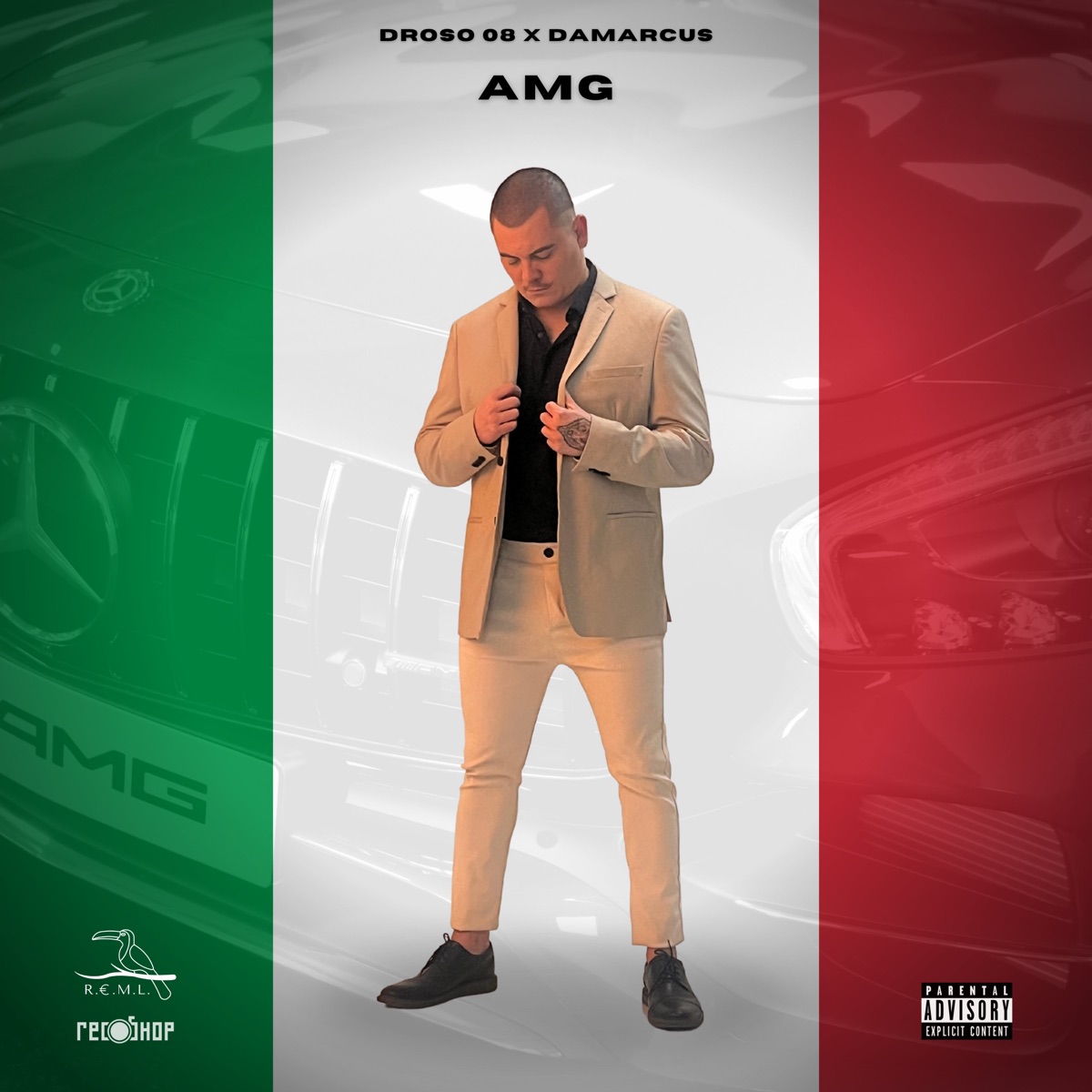 AMG - Single by Damarcus & Droso 08 album cover