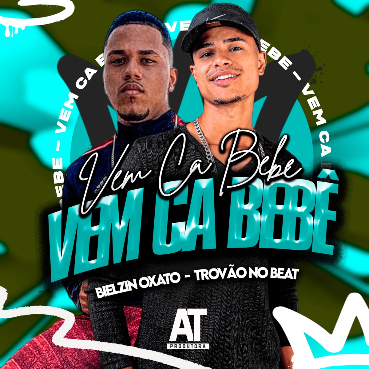 Vem Cá Bebê - Single by Trovão no Beat, Bielzin oxato & AT Music album cover