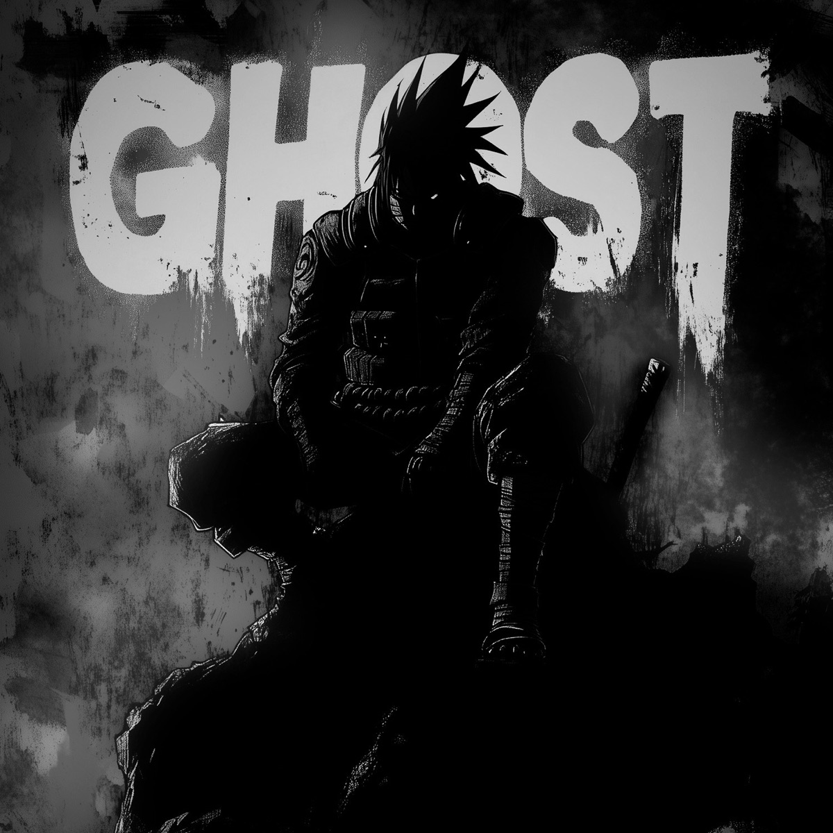 GHOST UCHIHA FUNK (SLOWED) - Single by DJ L7 DA ZN, DJ NICK7 & ANDREZH album cover