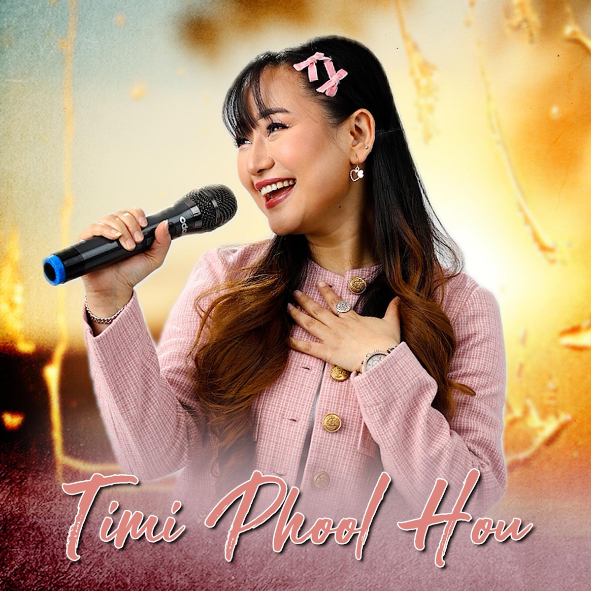Timi Phool Hou (feat. Melina Rai) [Female Version] - Single by Hamro Studio album cover