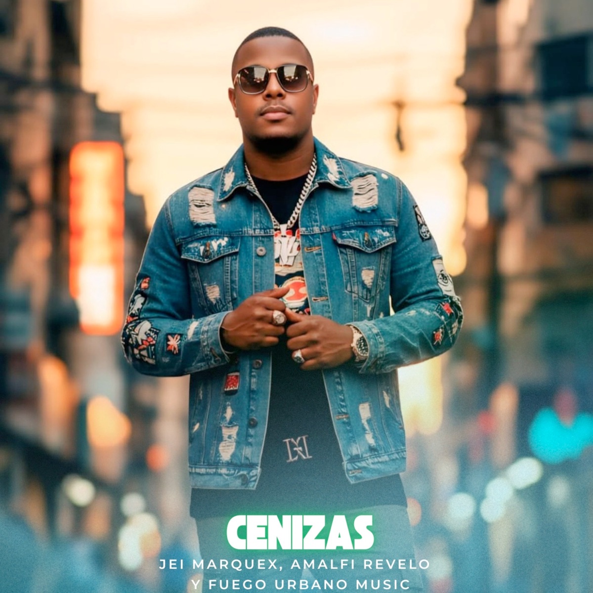 Cenizas - Single by Fuego Urbano Music, Amalfi Revelo & Jei Marquex album cover