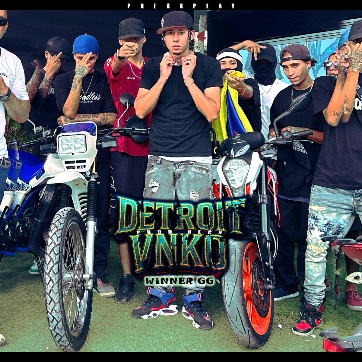 Detroit VNKO - Single by Hecs, WINNER GG & Dímelo James album cover
