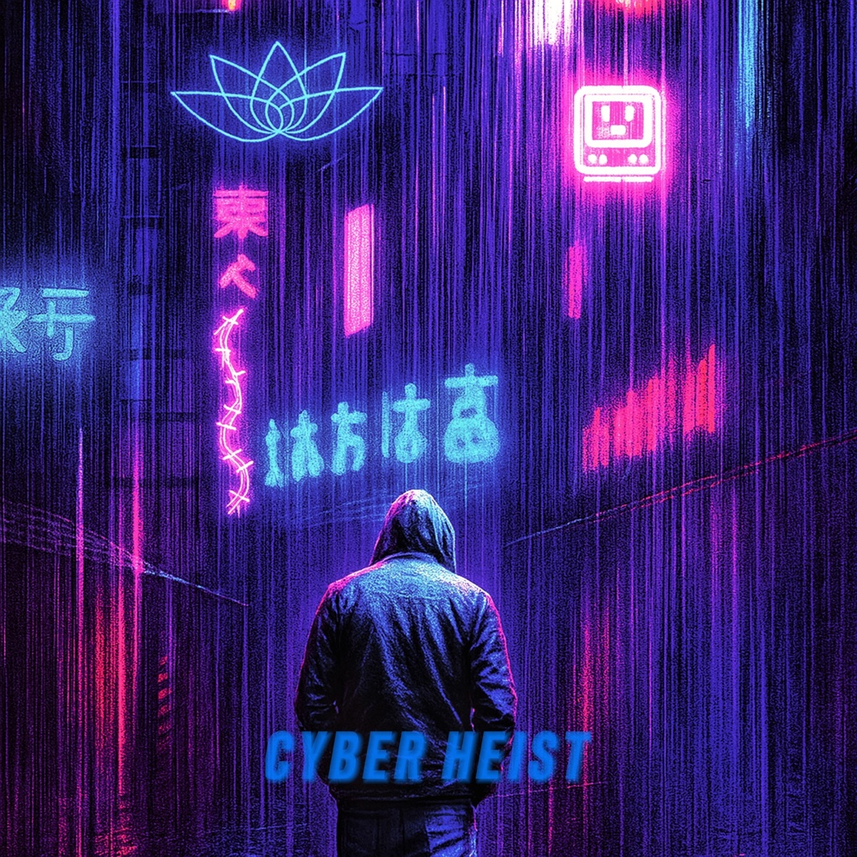 CYBER HEIST (with Lkshajeet & Lens-b4f) - EP by JUNNEL BENJAMIN album cover