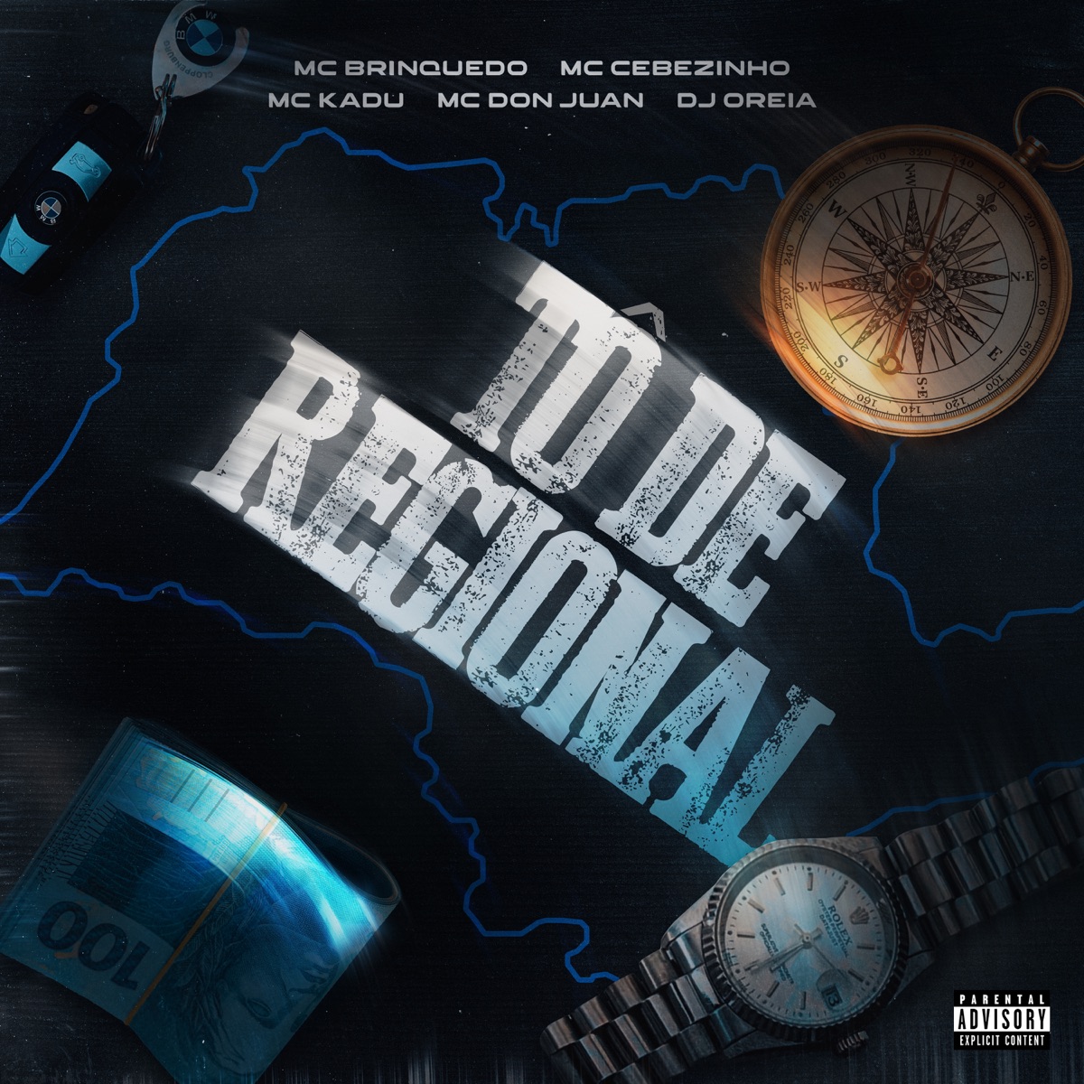 Tô de Regional (feat. Mc Kadu) - Single by MC Cebezinho, Mc Don Juan, Mc Brinquedo & DJ Oreia album cover