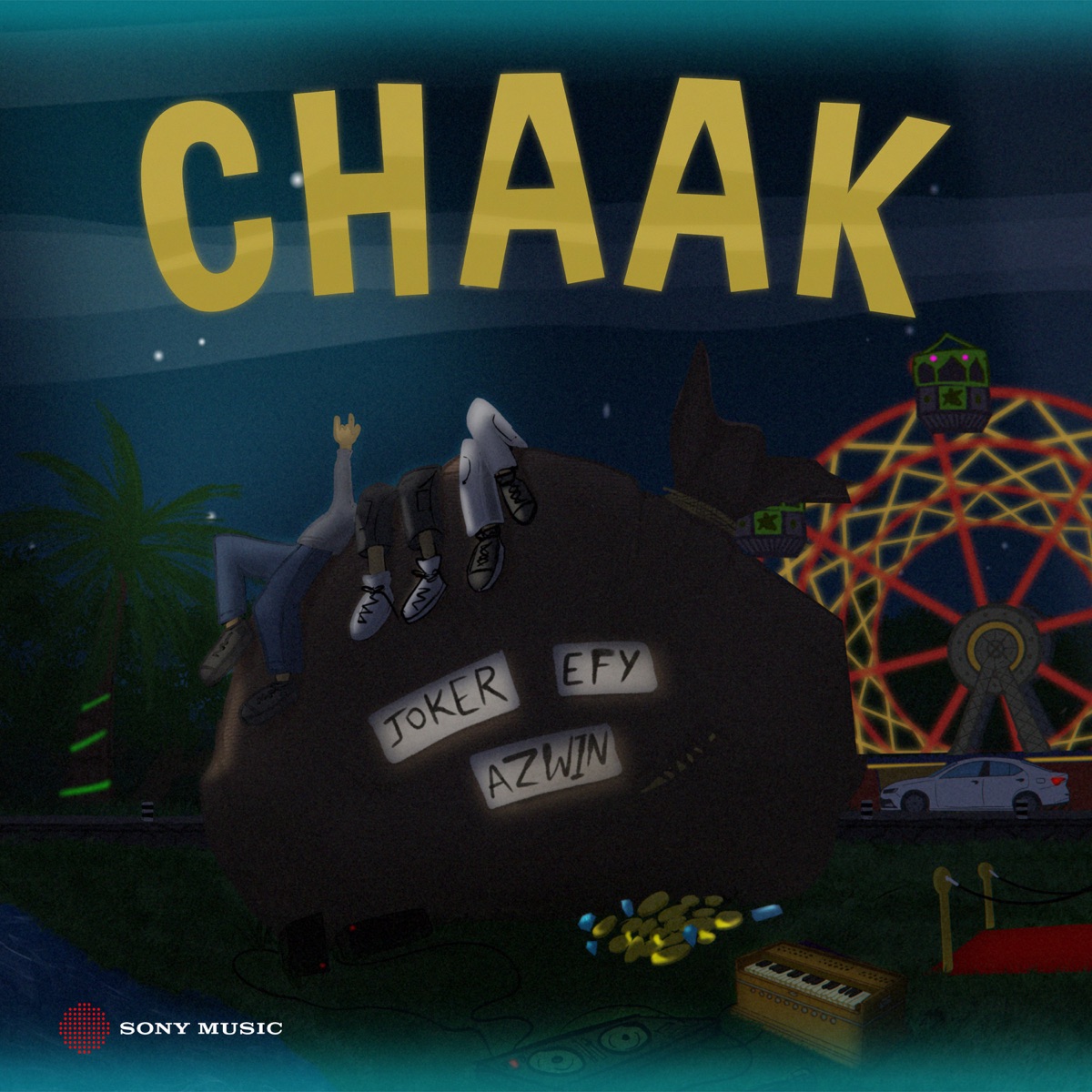 CHAAK - Single by AZWIN, Joker390P & EFY Music album cover