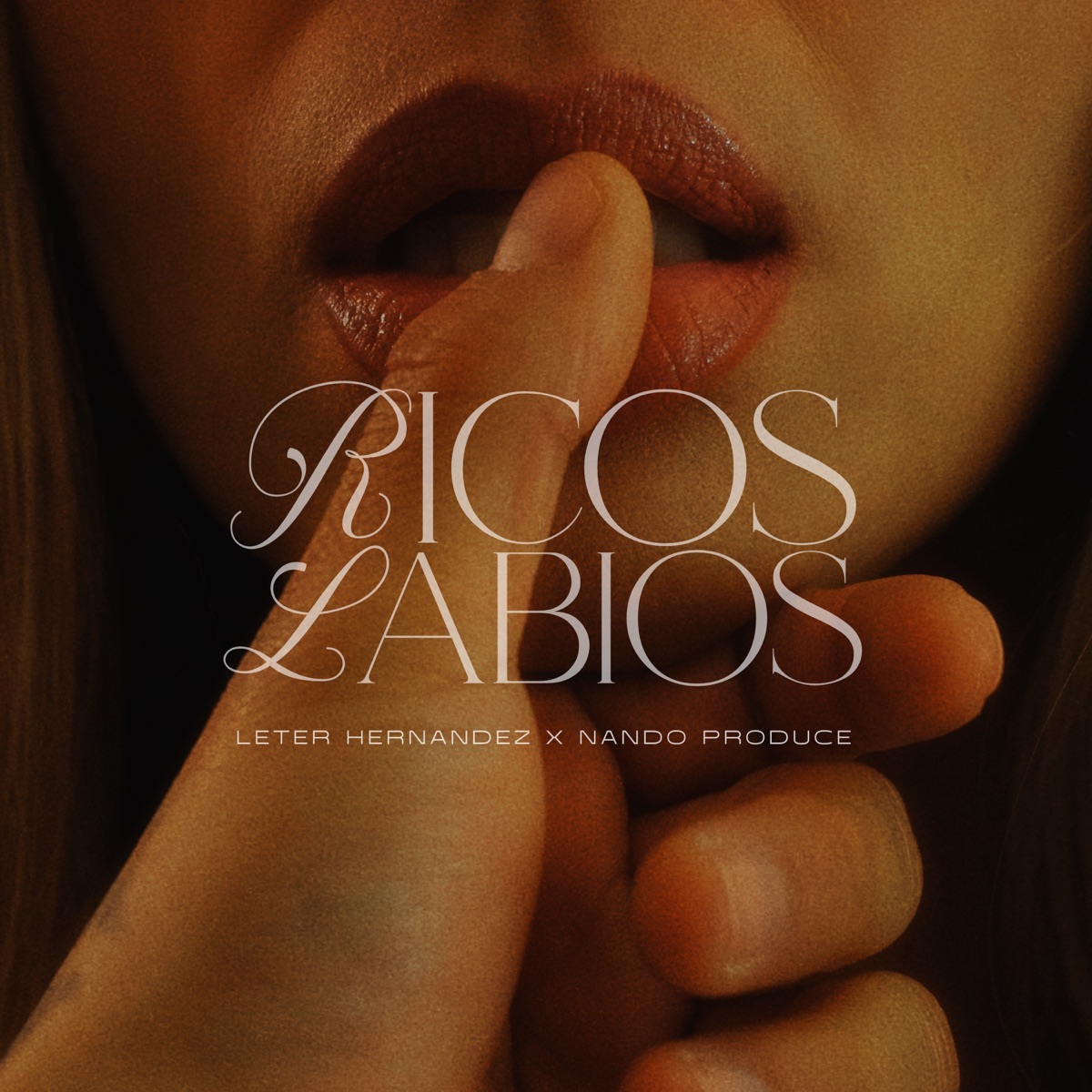 Ricos Labios - Single by Leter Hernandez & Nando Produce album cover