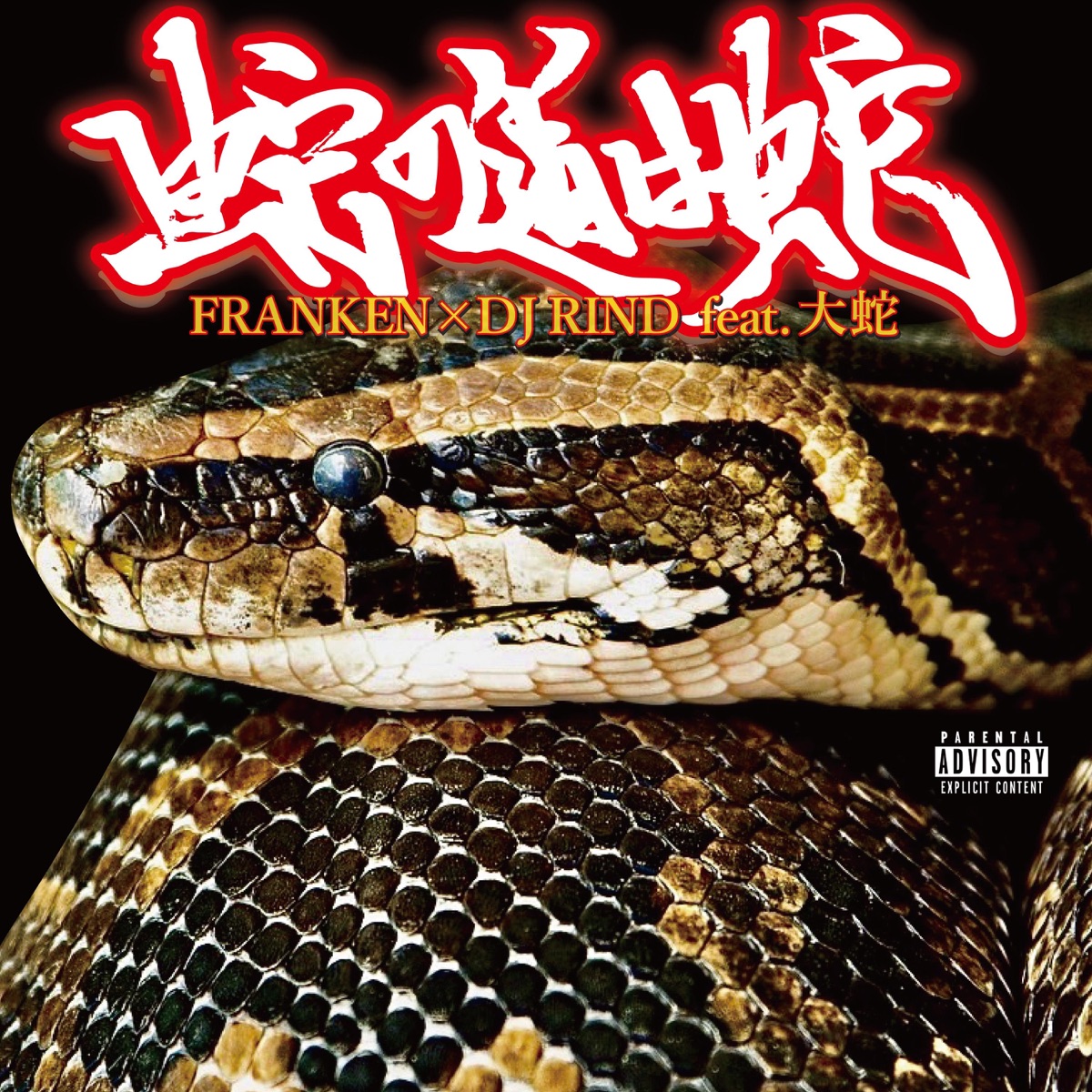 蛇の道は蛇 feat. 大蛇 - Single by FRANKEN × DJ RIND album cover