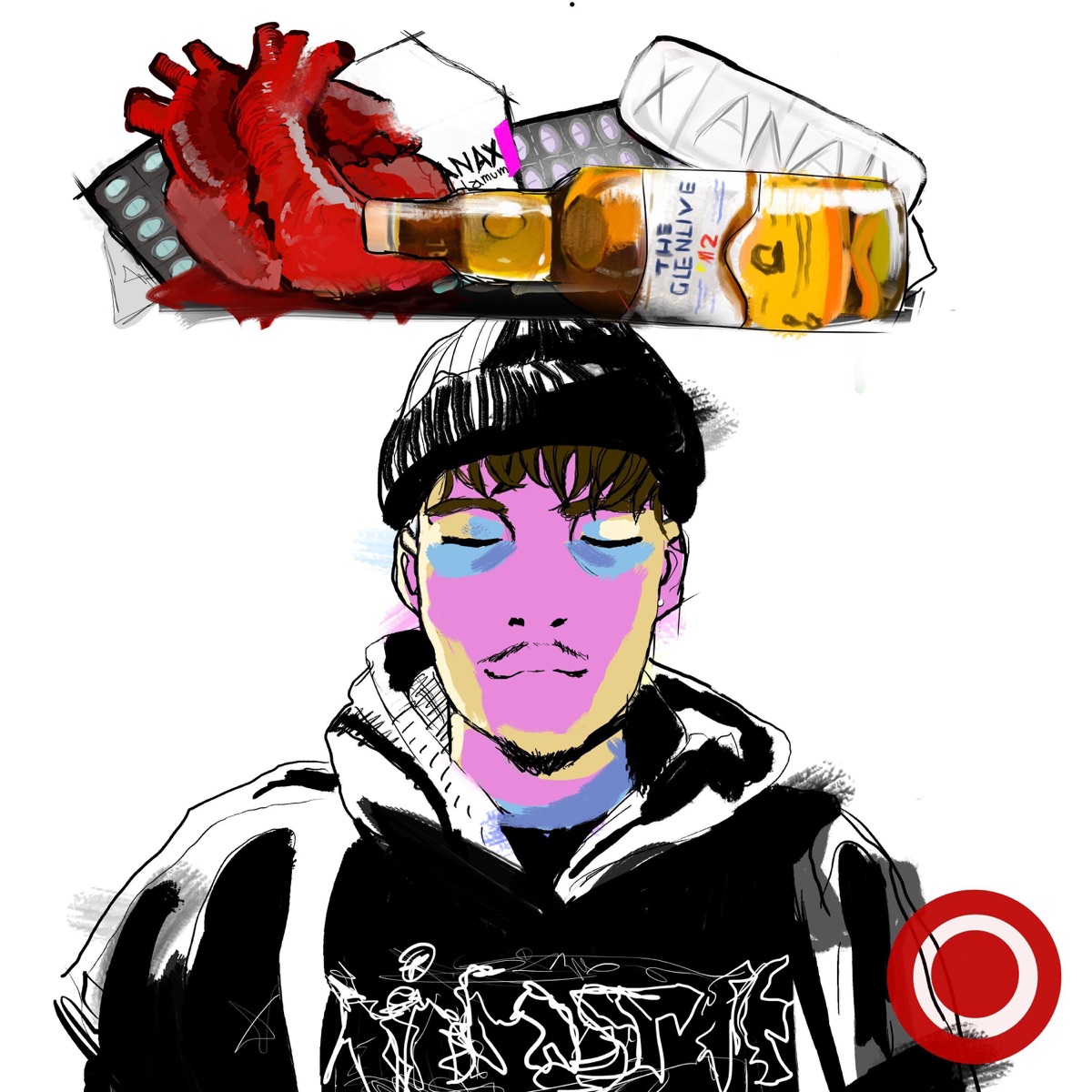 NA GŁOWIE (feat. EVZ) - Single by prettyboiraye album cover