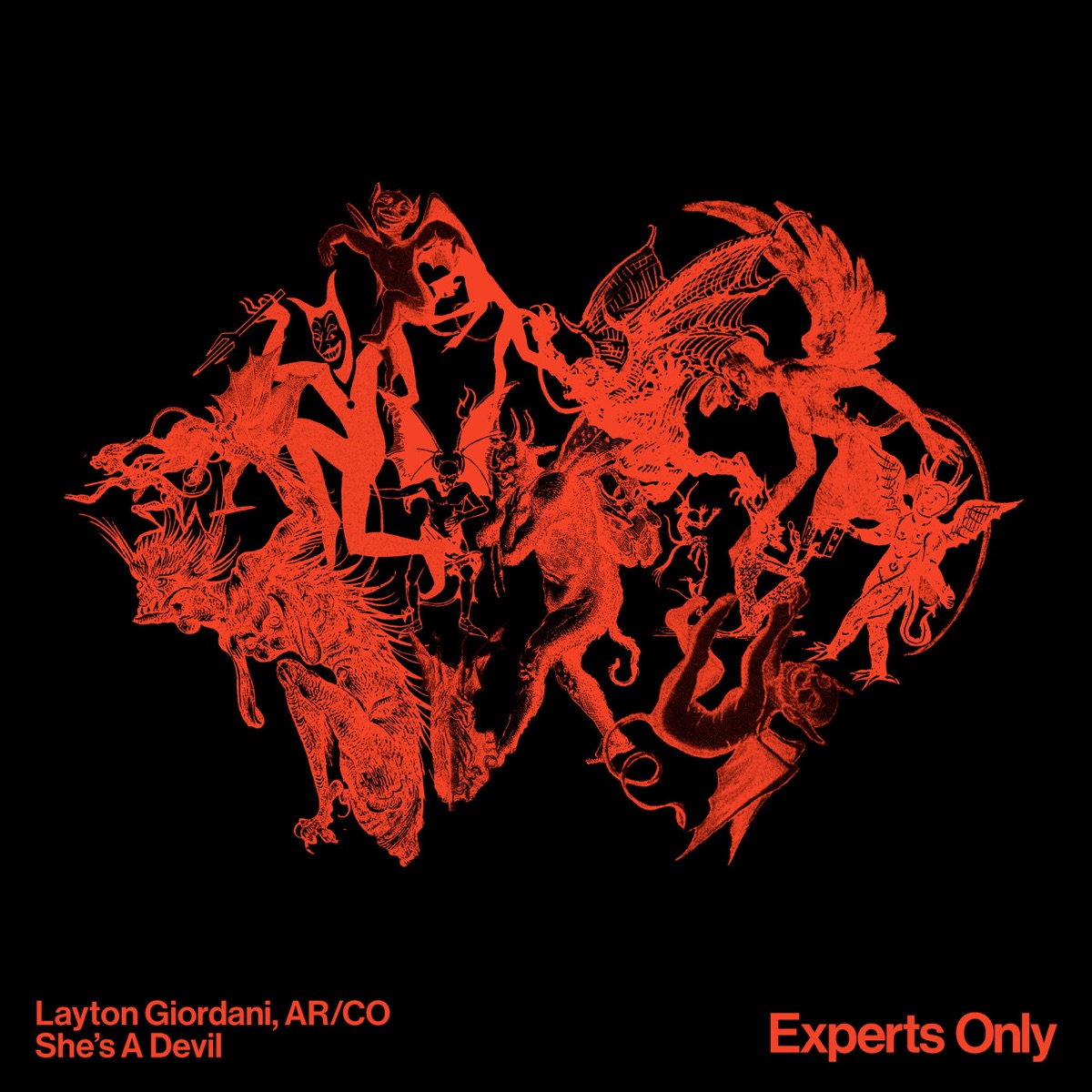 She's A Devil - Single by Layton Giordani & AR/CO album cover