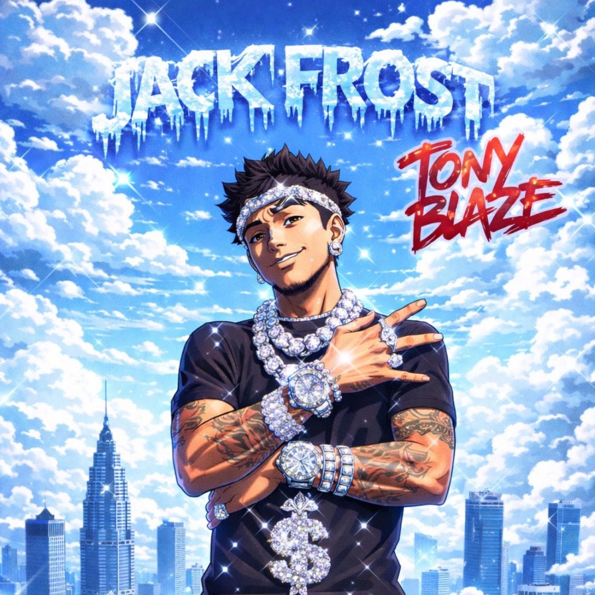 JACK FROST - Single by TONY BLAZE album cover