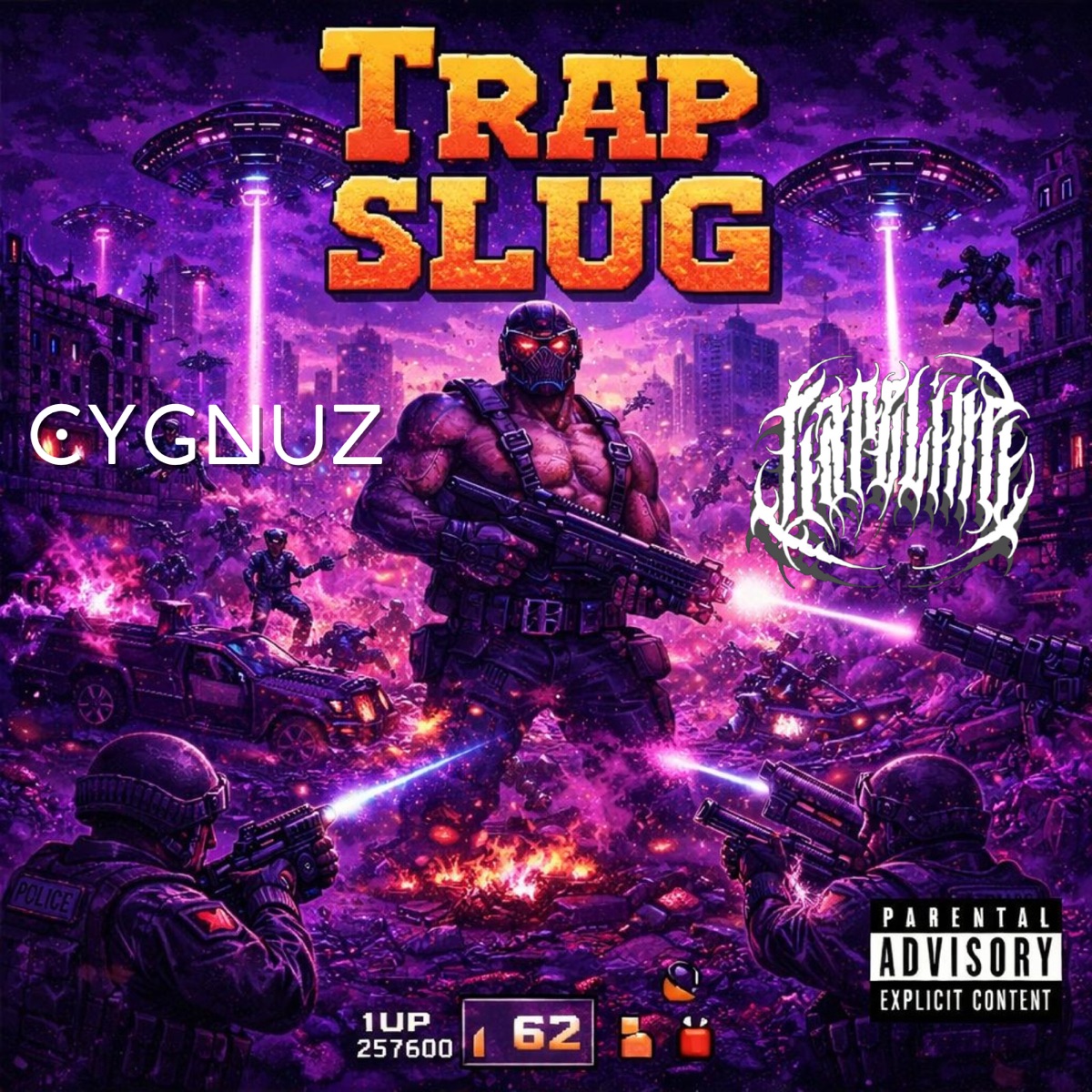 TRAP SLUG (feat. CYGNUZ) - Single by Capeline album cover