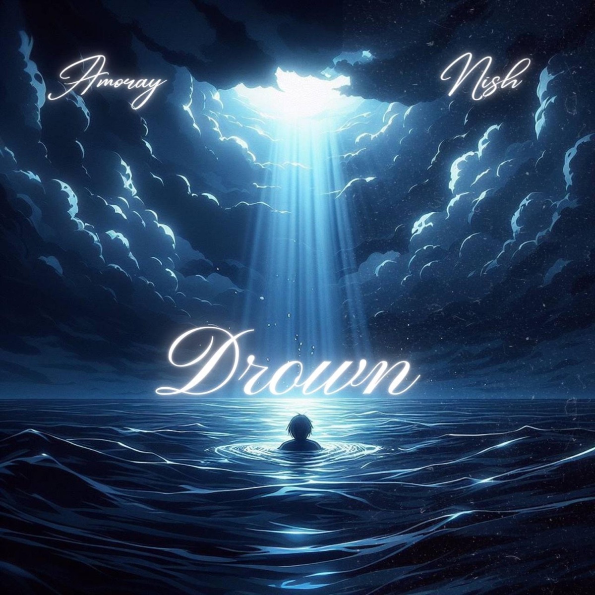 Drown (feat. NISH) - Single by Amoray album cover