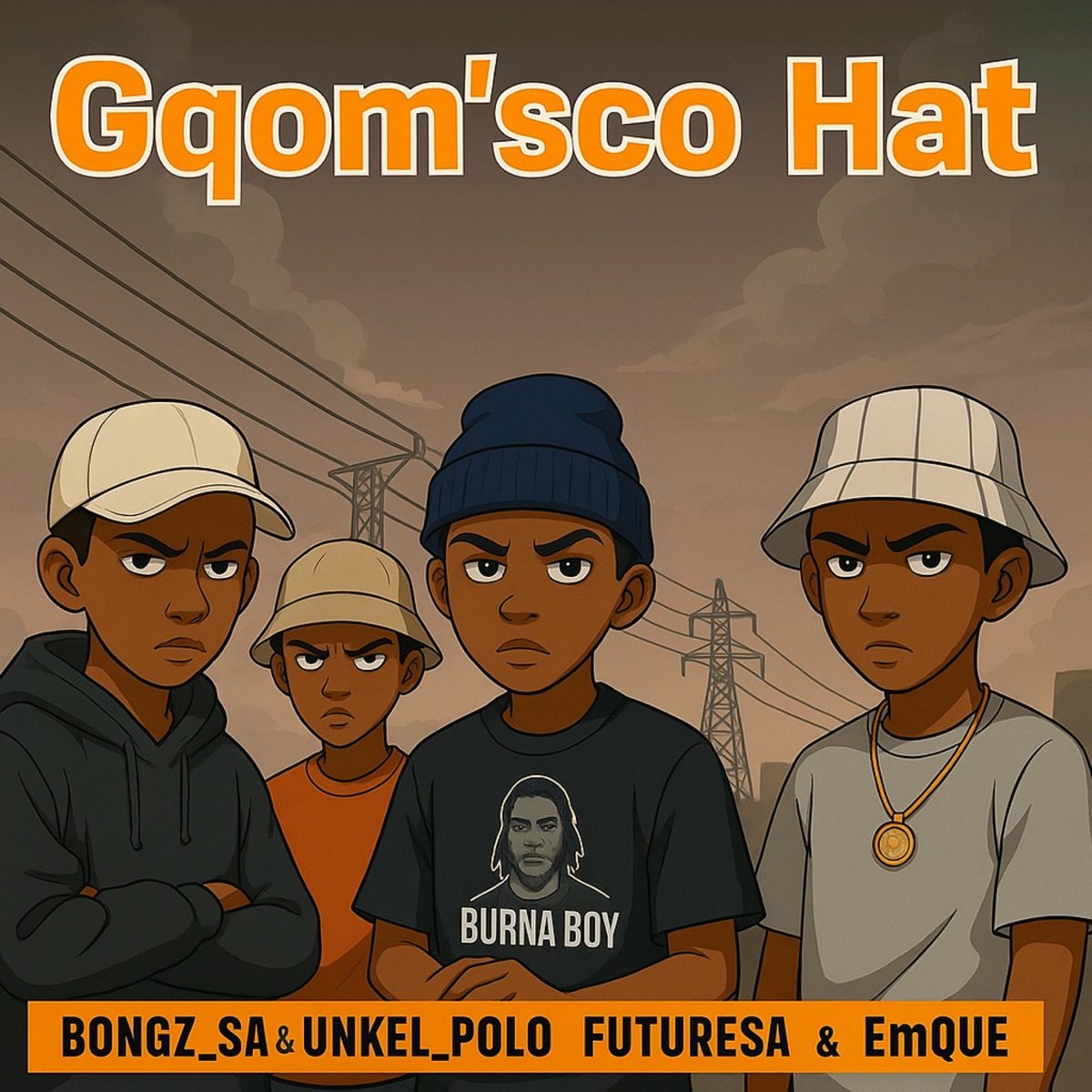 Gqom'sco Hat - Single by Bongz_SA, Unkel_Polo, FutureSA & EmQue album cover