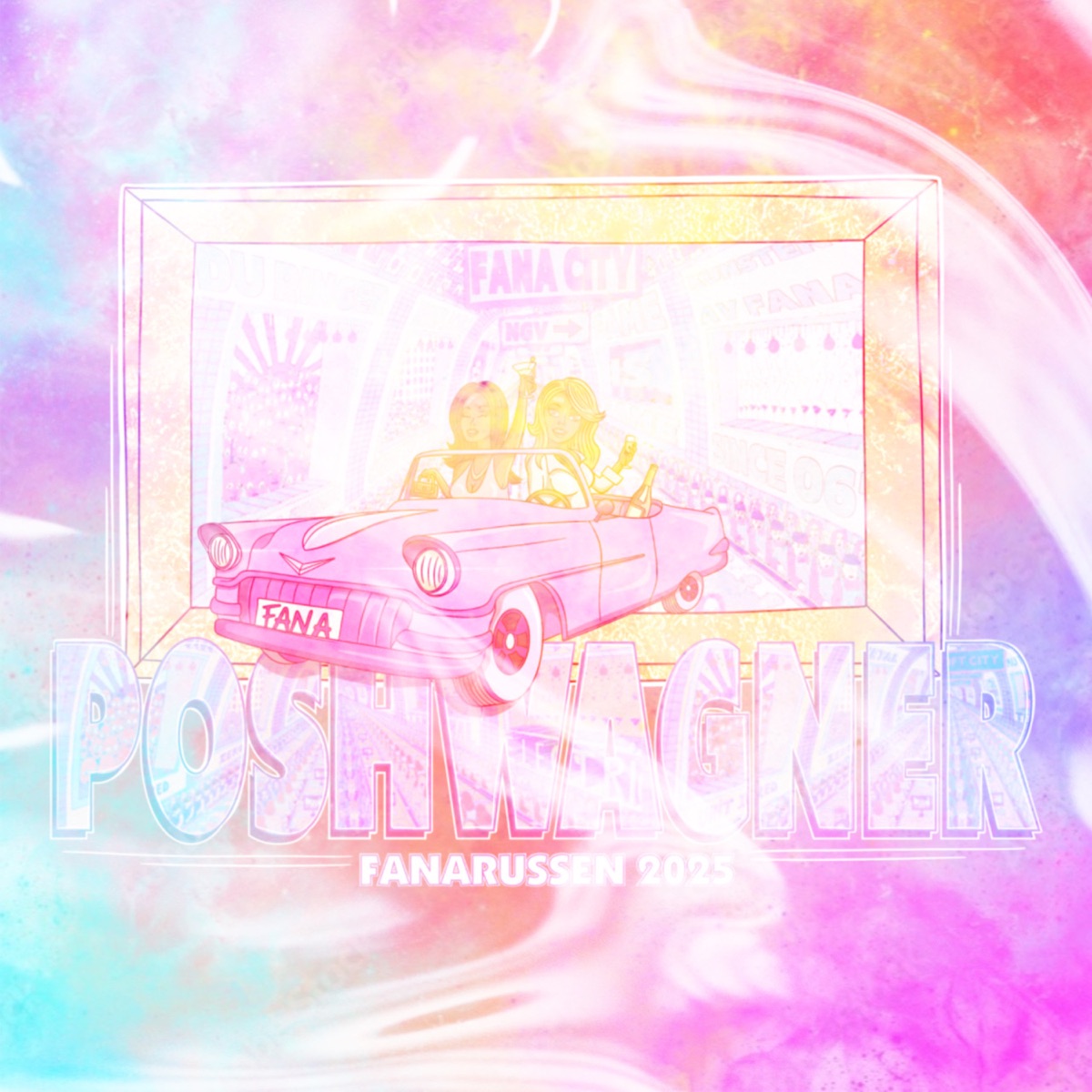 POSHWAGNER - Single by Kushko, Joe Rock & HUNKS album cover