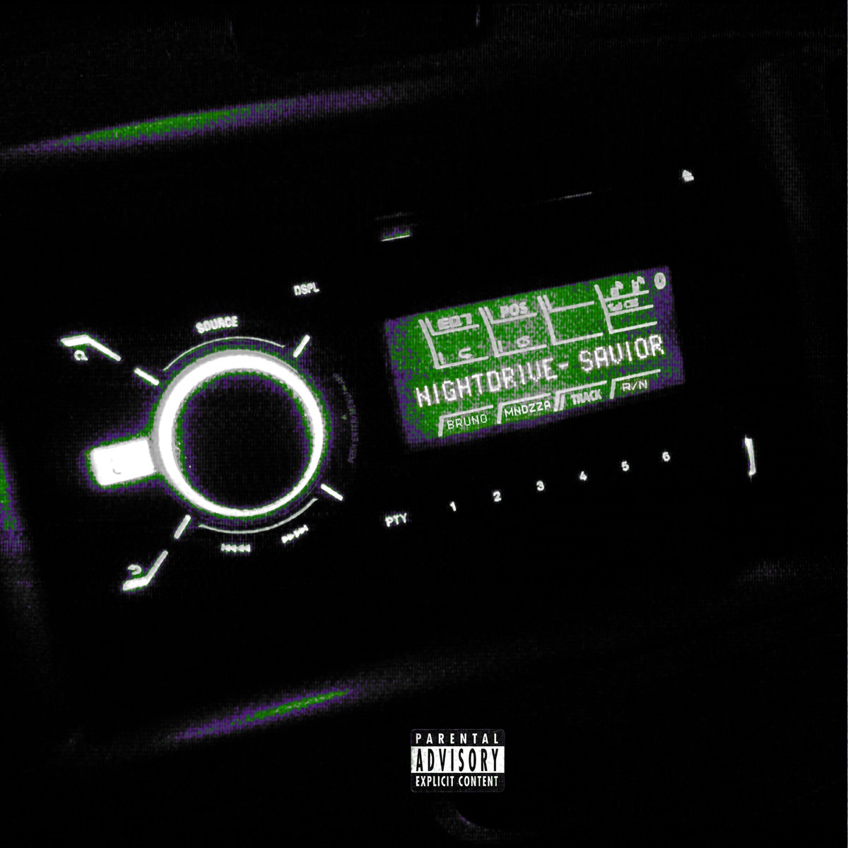Nightdrive - Single by Angel Savior & Bruno Mendozza album cover