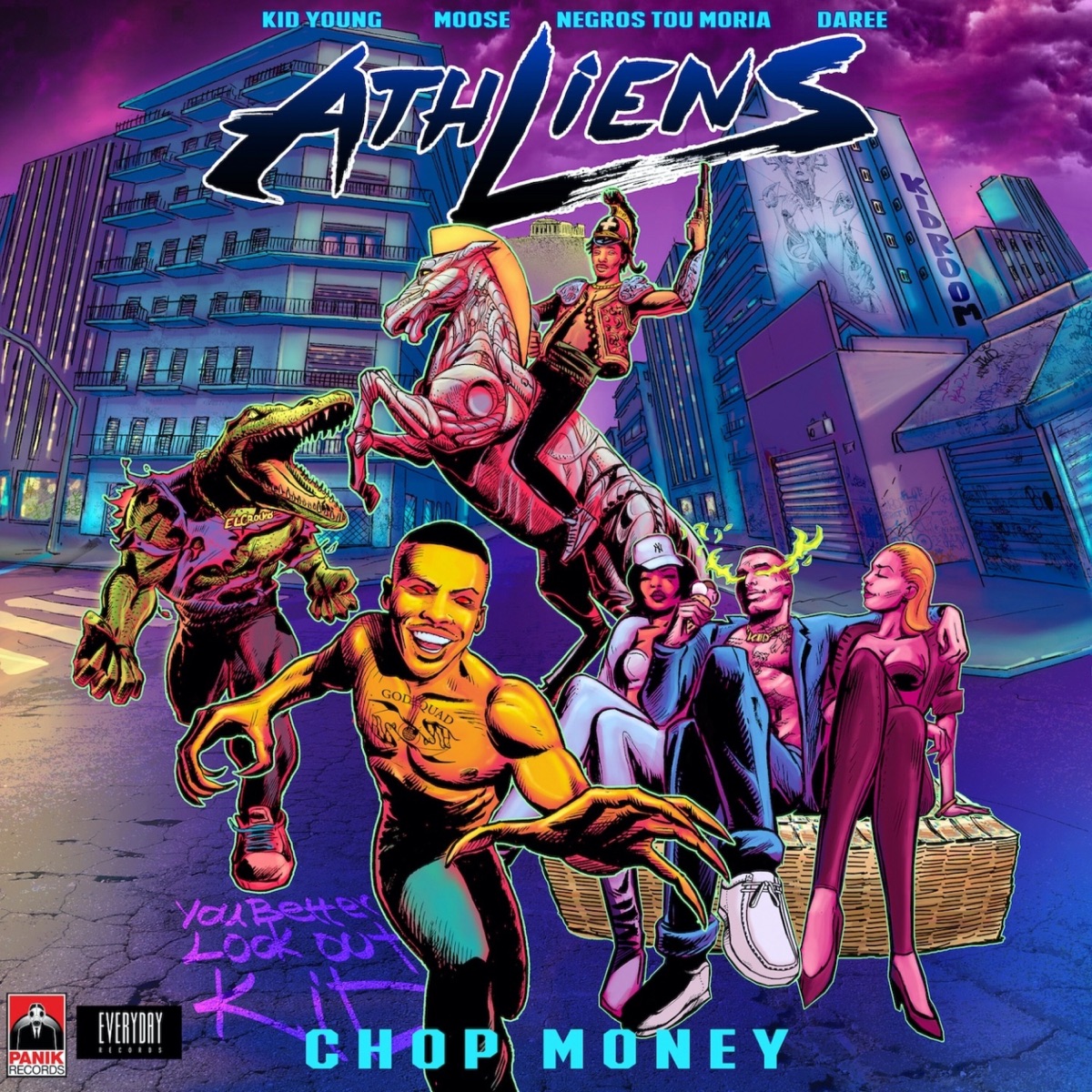 Chop Money (feat. Daree & Negros Tou Moria) - Single by Athliens, Kid Young & Moose album cover