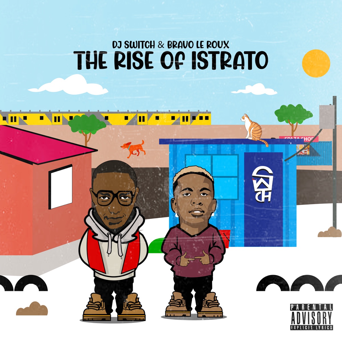 The Rise of Istrato - EP by Bravo Le Roux & DJ Switch album cover