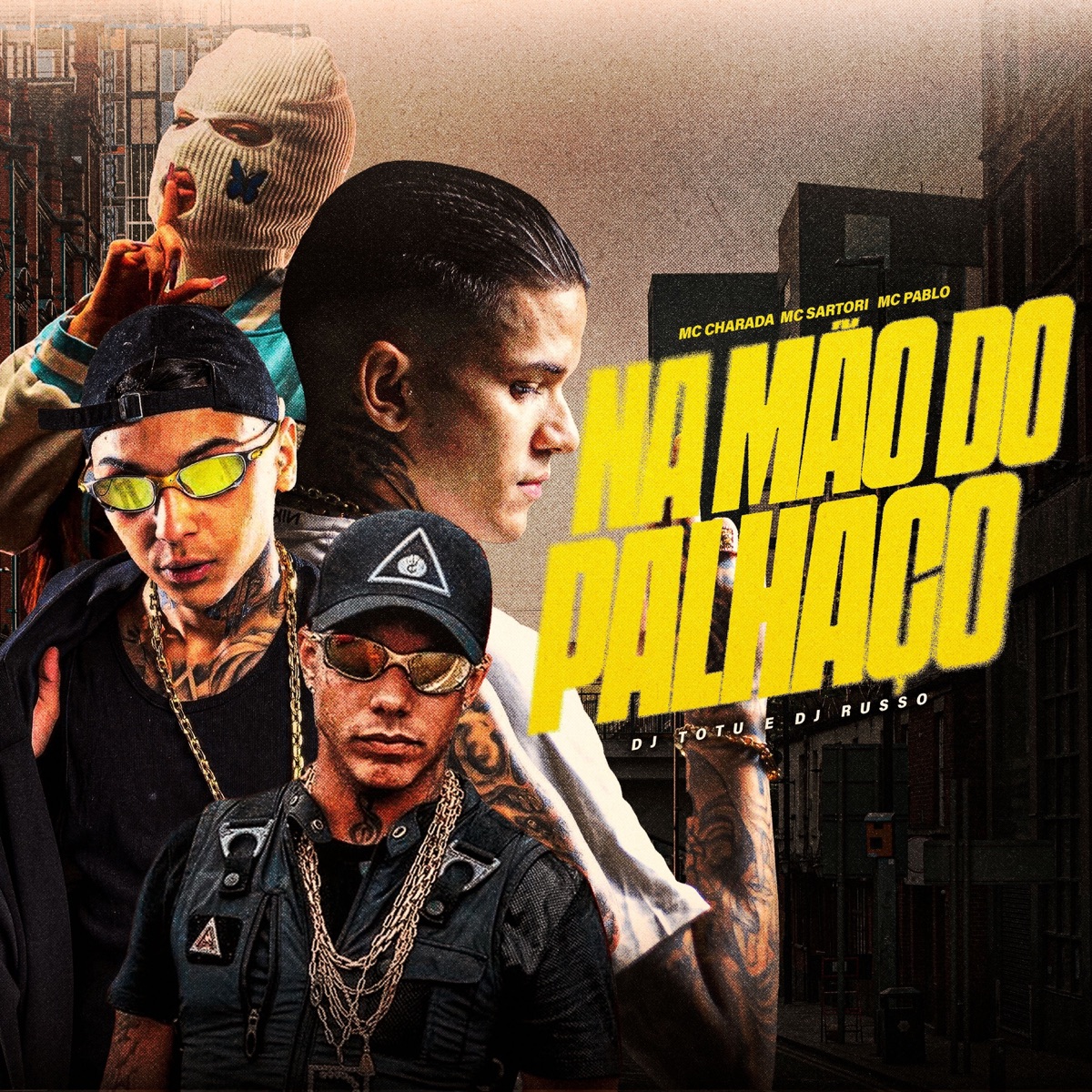 Na Mão do Palhaço (feat. DJ Russo) - Single by Mc Pablo, MC Sartori, MC Charada & DJ Totu album cover