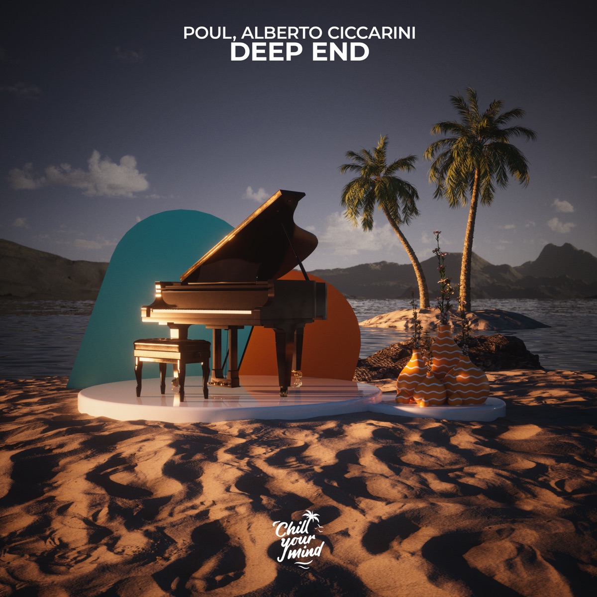 Deep End - Single by Poul & Alberto Ciccarini album cover