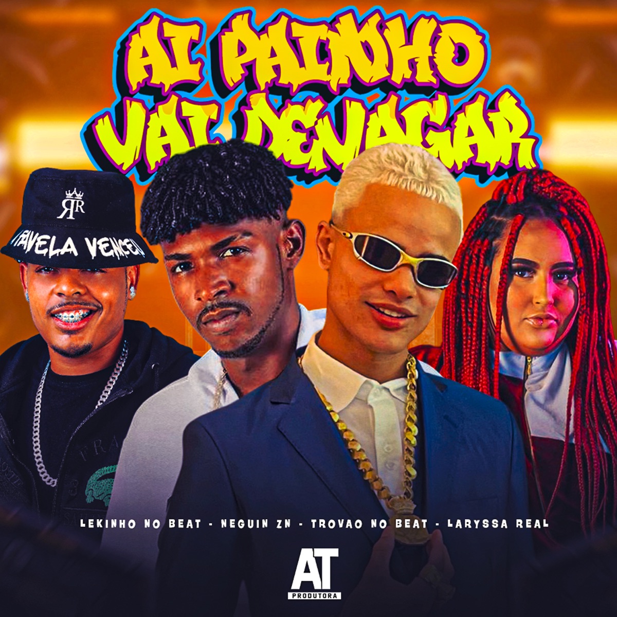 Ai Painho Vai Devagar (feat. Lekinho no Beat) - Single by Neguin Zn, Laryssa Real & Trovão no Beat album cover