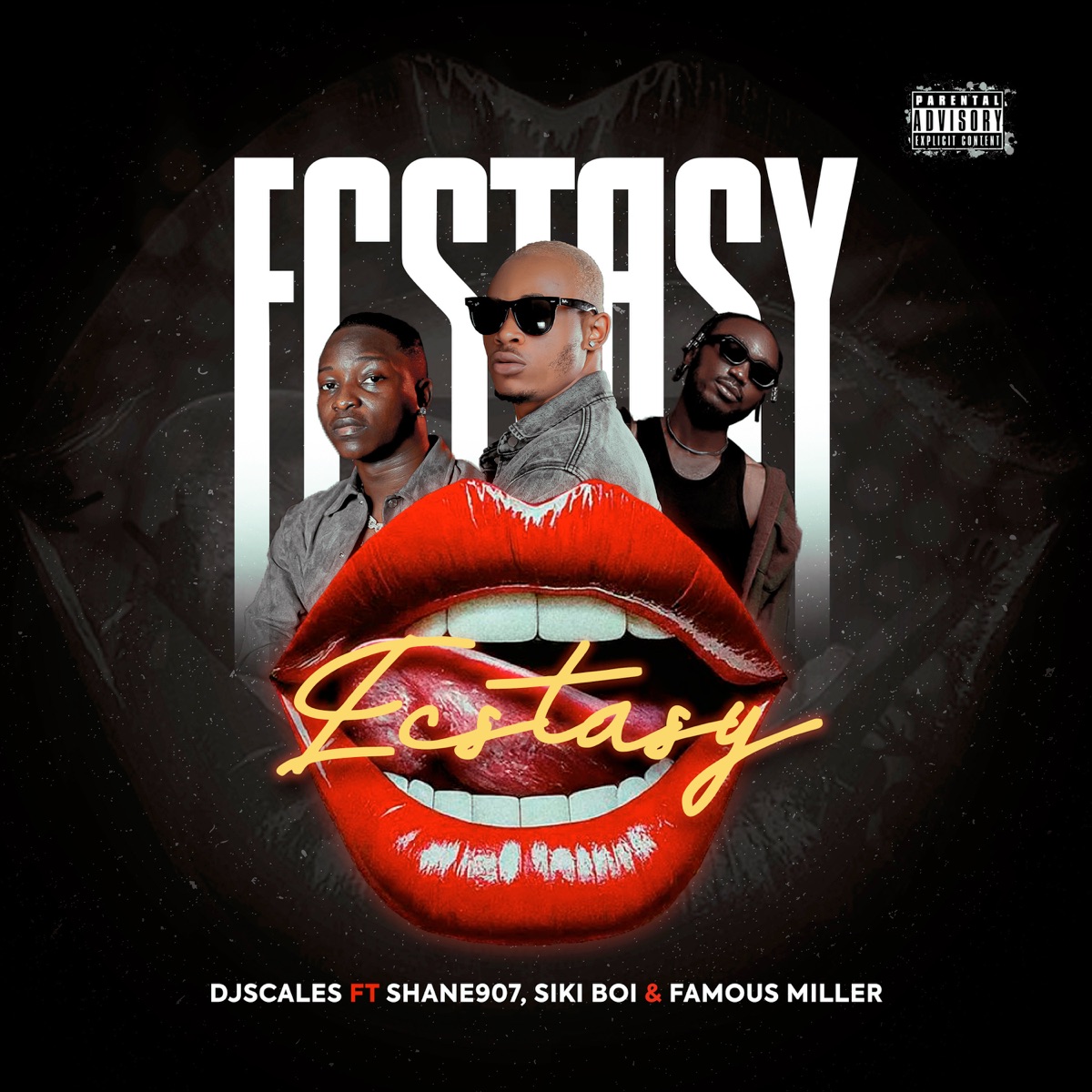 Ecstasy (feat. Shane907, Sikiboi & Famous Miller) - Single by Dj Scales album cover