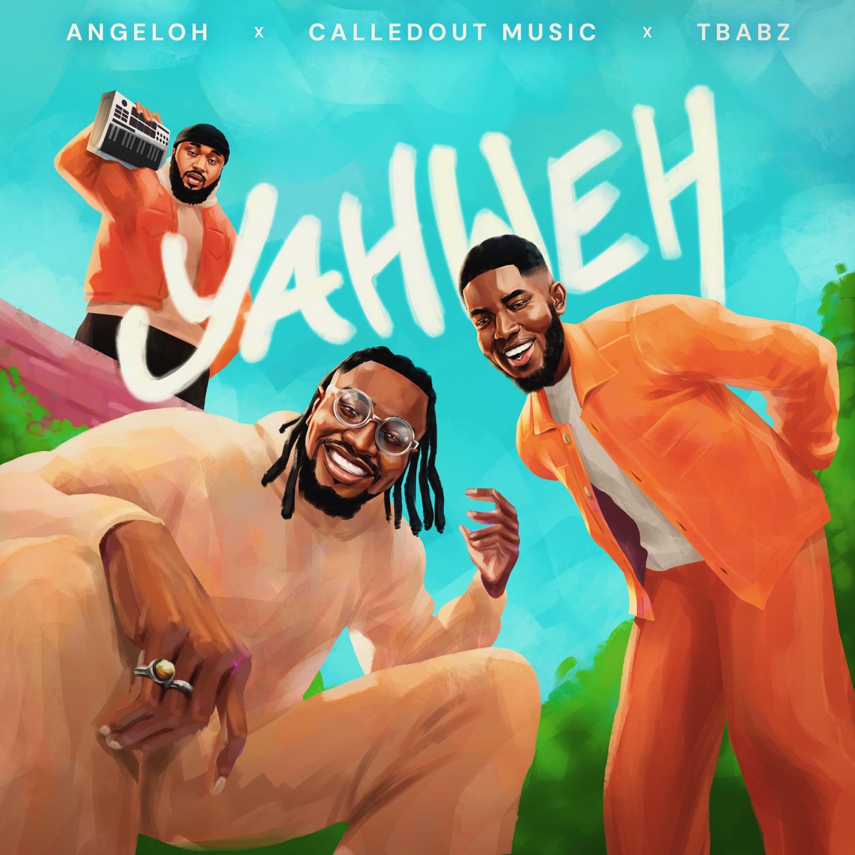 YHWH (Yahweh) - Single by Angeloh & Tbabz album cover