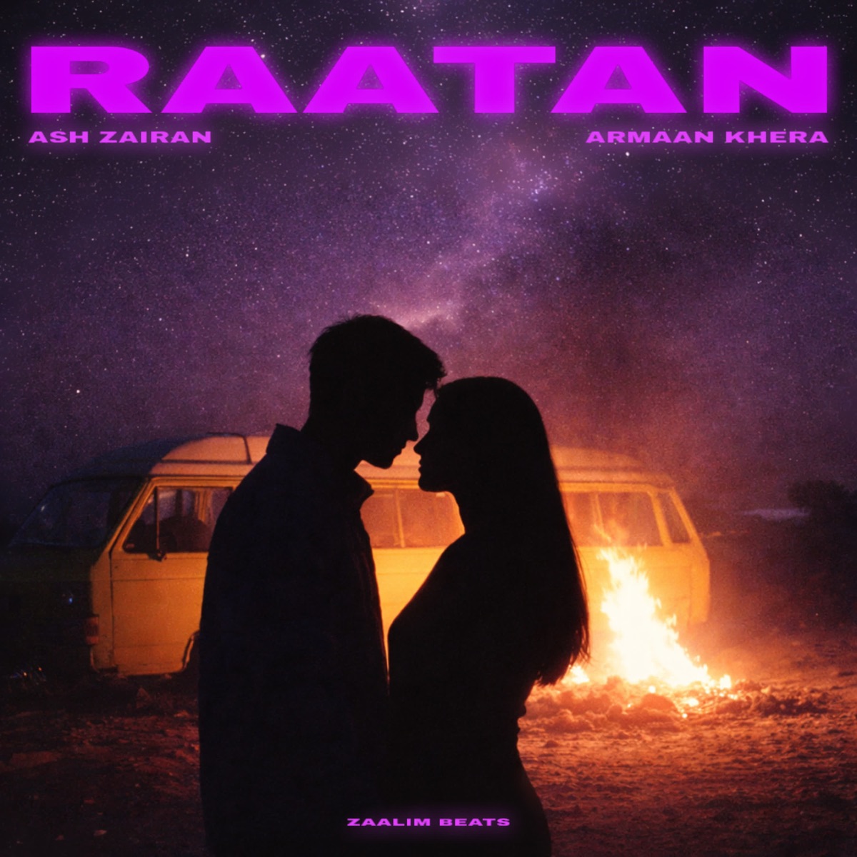 RAATAN - Single by Ash Zairan, Armaan Khera & Zaalim Beats album cover