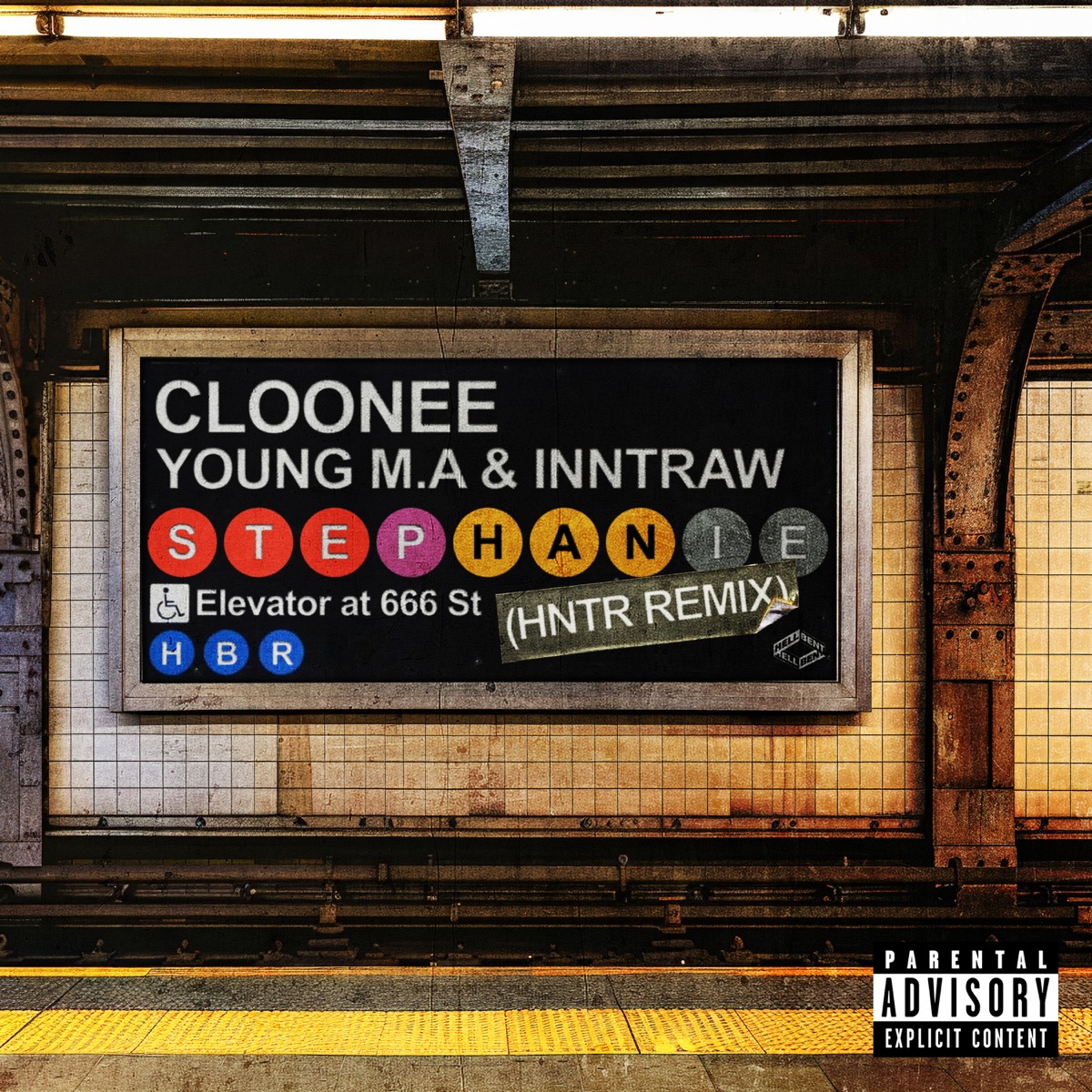 Stephanie (HNTR Remix) - Single by Cloonee, Young M.A & InntRaw album cover