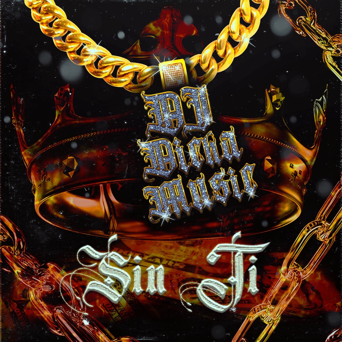 Sin Ti - Single by Dj Dicha, Fortuna La Súper F & Taiger album cover