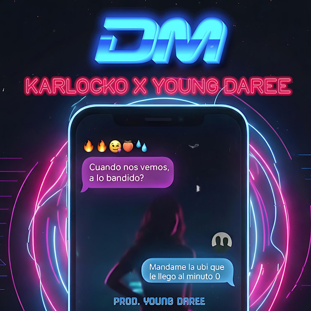 DM (feat. Young Daree) - Single by karlocko album cover
