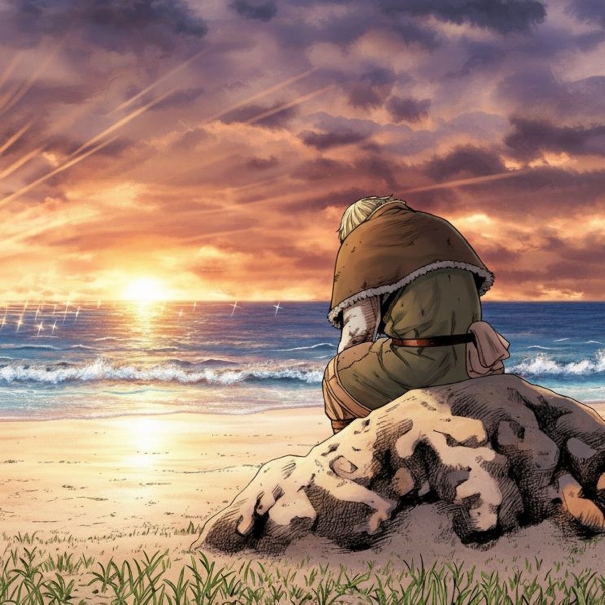Vinland Saga x Children - Robert Miles (Where is your sword?) - Single by NIGHTREIGN, NORWXXD REAPER & LaughingSkxll album cover
