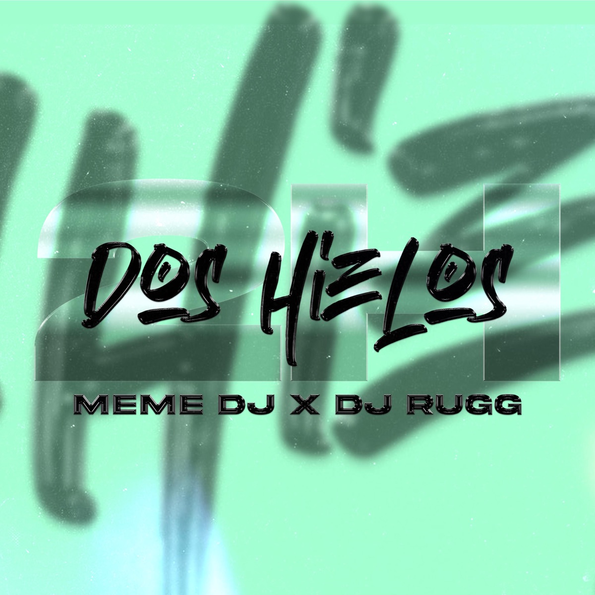 2 HIELOS RKT (feat. DJ RUGG) - Single by MemeDj album cover