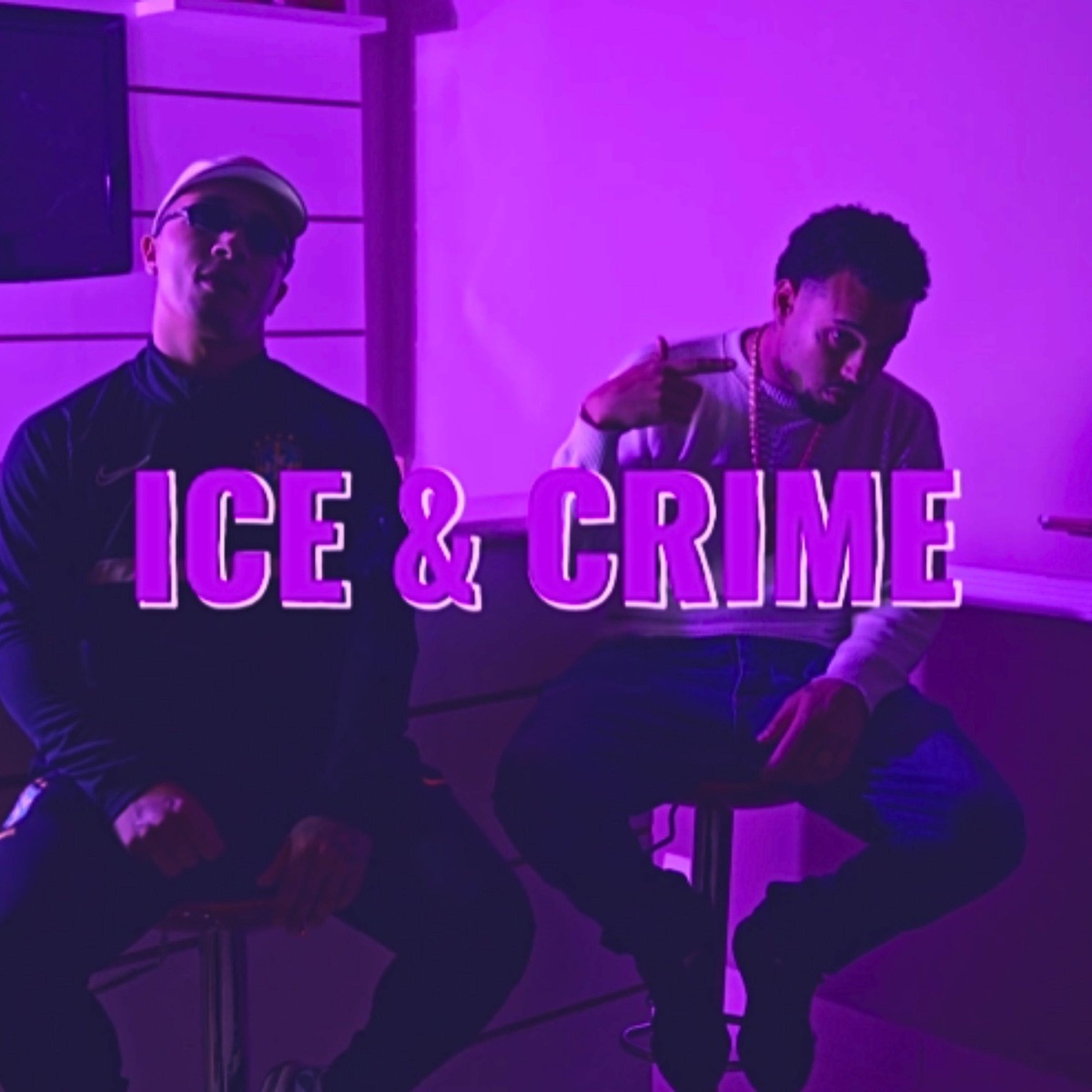 Ice e Crime - Single by Lenderk No Beat, Rk Toledo, Jovem TN & D-Raça album cover