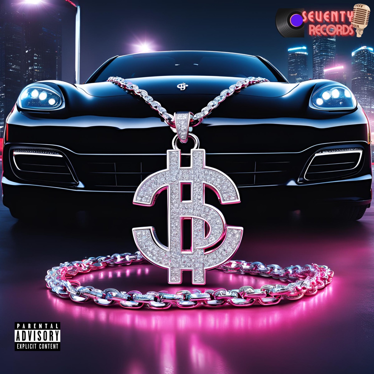 Ice na Chain (feat. Qaedal mob & Thit) - Single by Seventy Seven, Young Lu & Bxka album cover