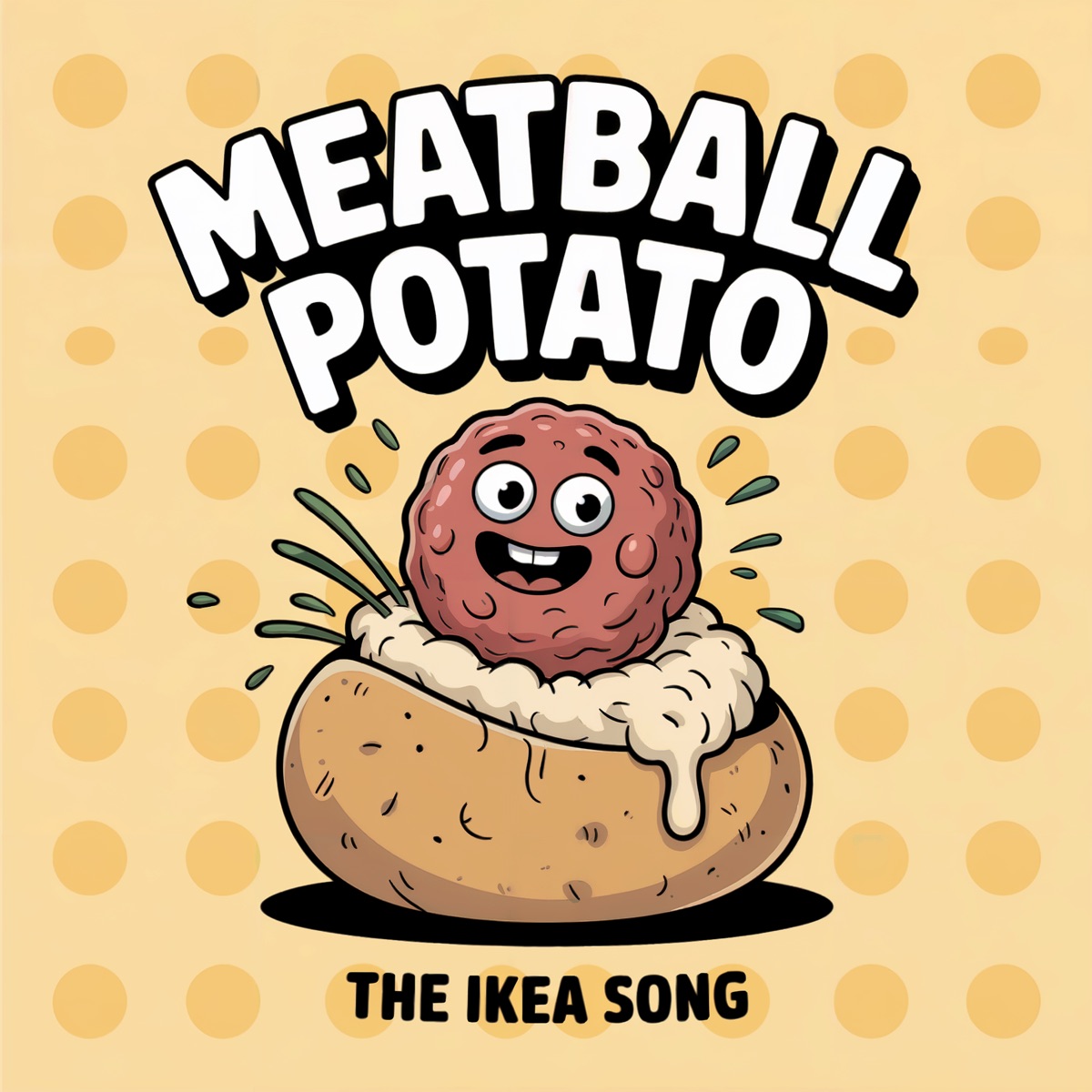 Meatball Potato (The Ikea Song) - Single by Cruz Knox, I'm Blue & Luky album cover