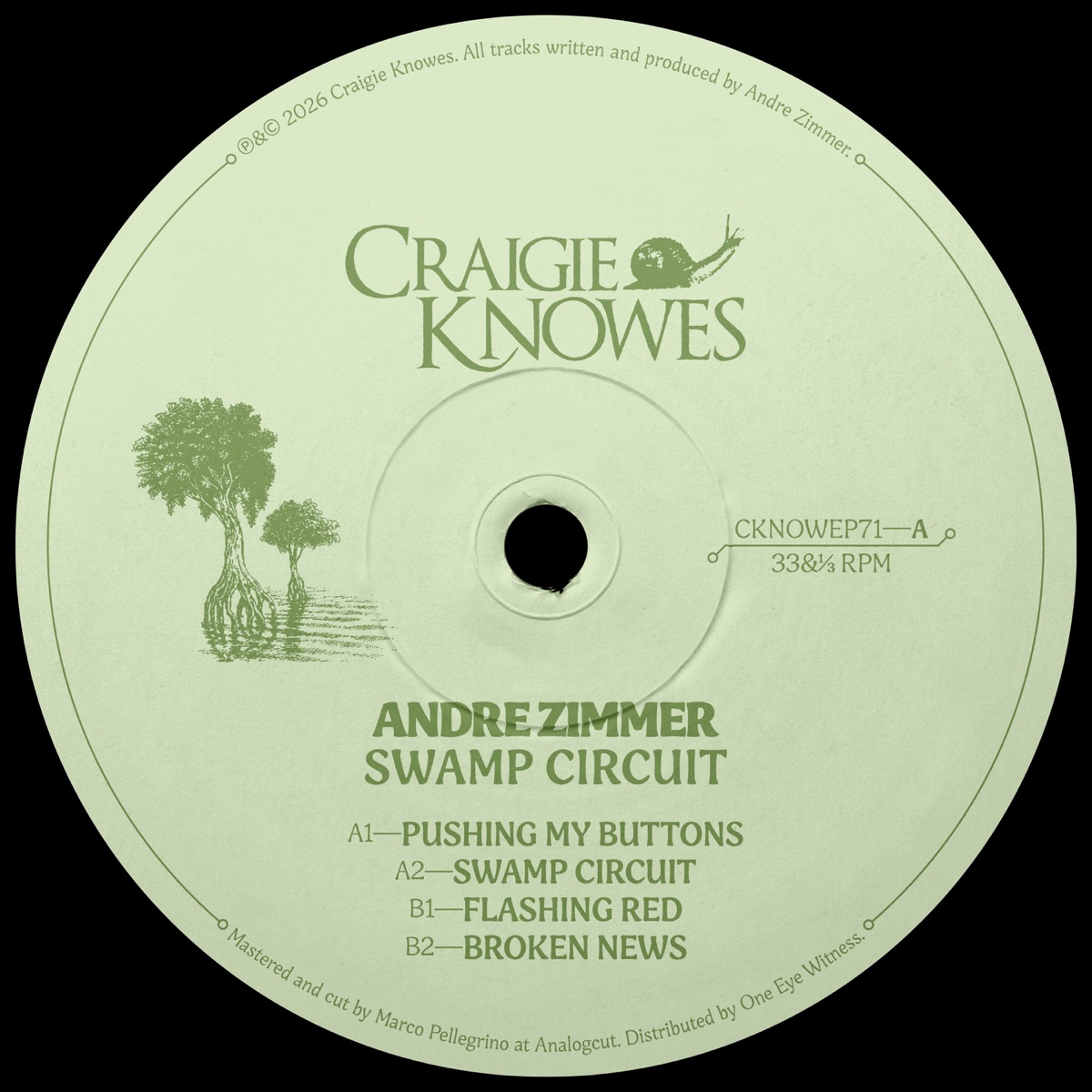 Swamp Circuit - EP by Andre Zimmer album cover